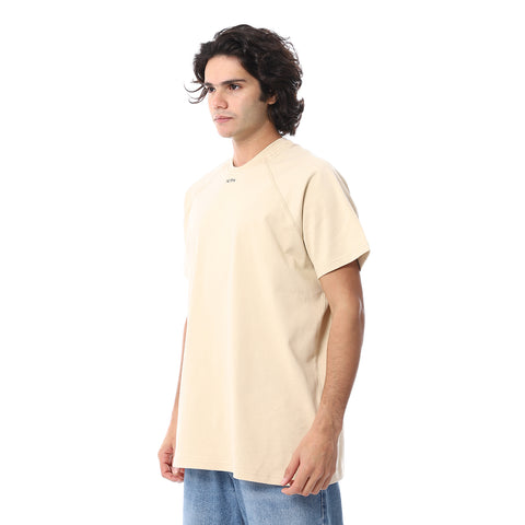 OVERSIZE REGLAN SLEEVES TSHIRT - BEIGE