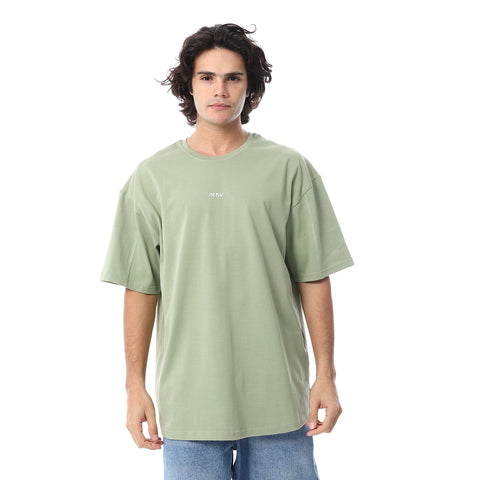 SEAM DETAIL OVERSIZED TSHIRT - MINT