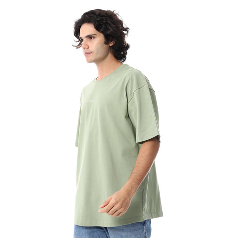 SEAM DETAIL OVERSIZED TSHIRT - MINT