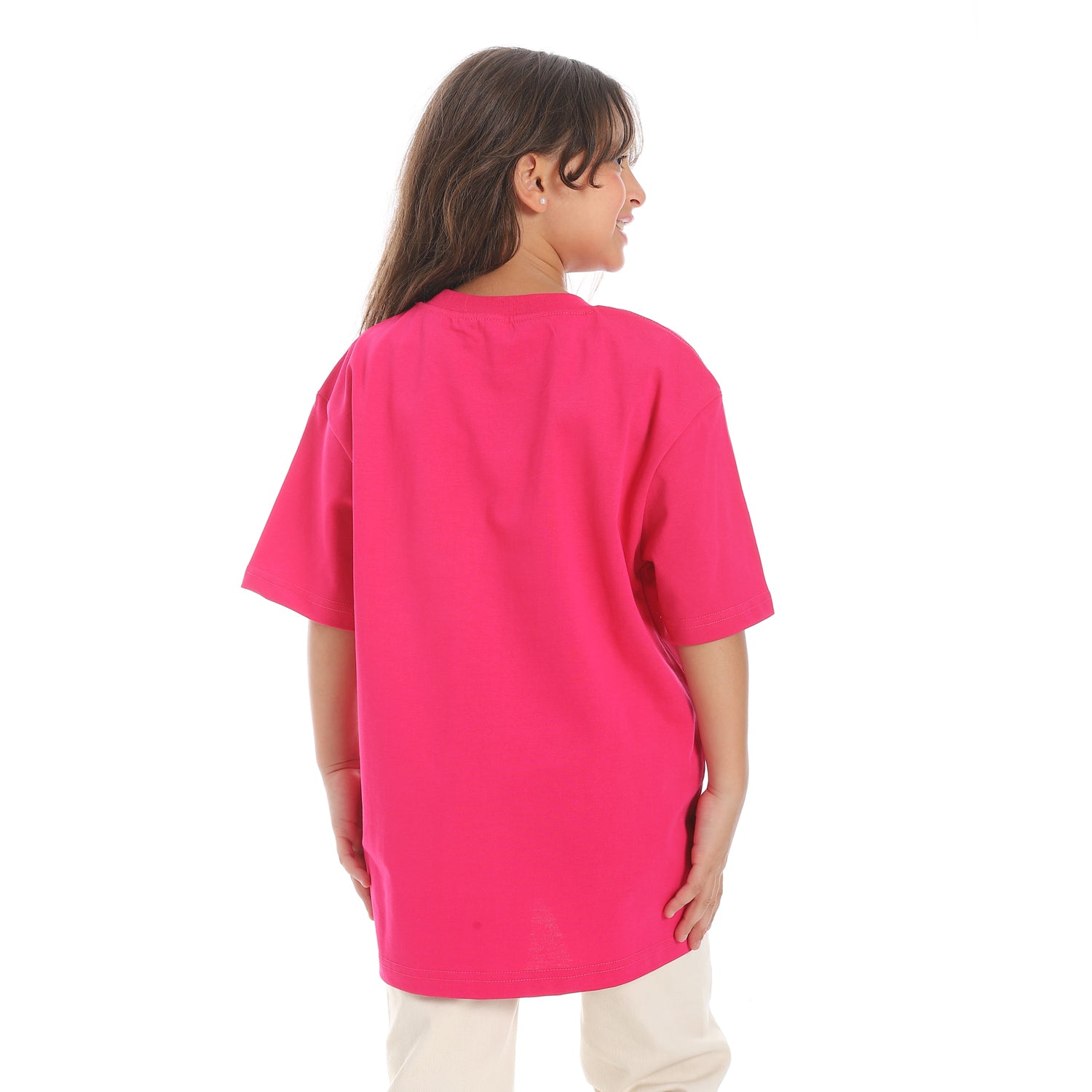 ACTIV KIDS BASIC T-SHIRT - FUCHISA