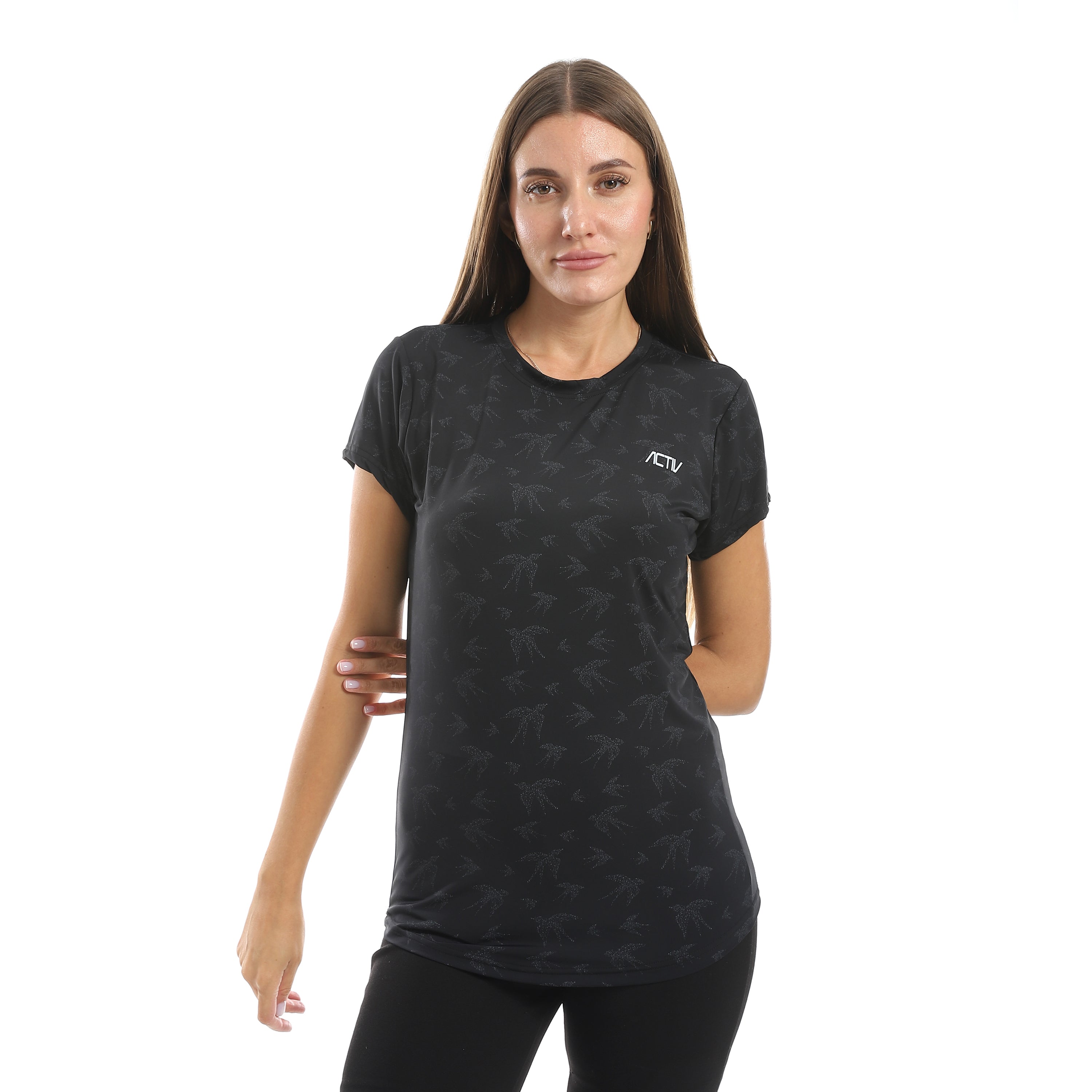 ACTIV WOMEN'S O T-SHIRT - BLACK