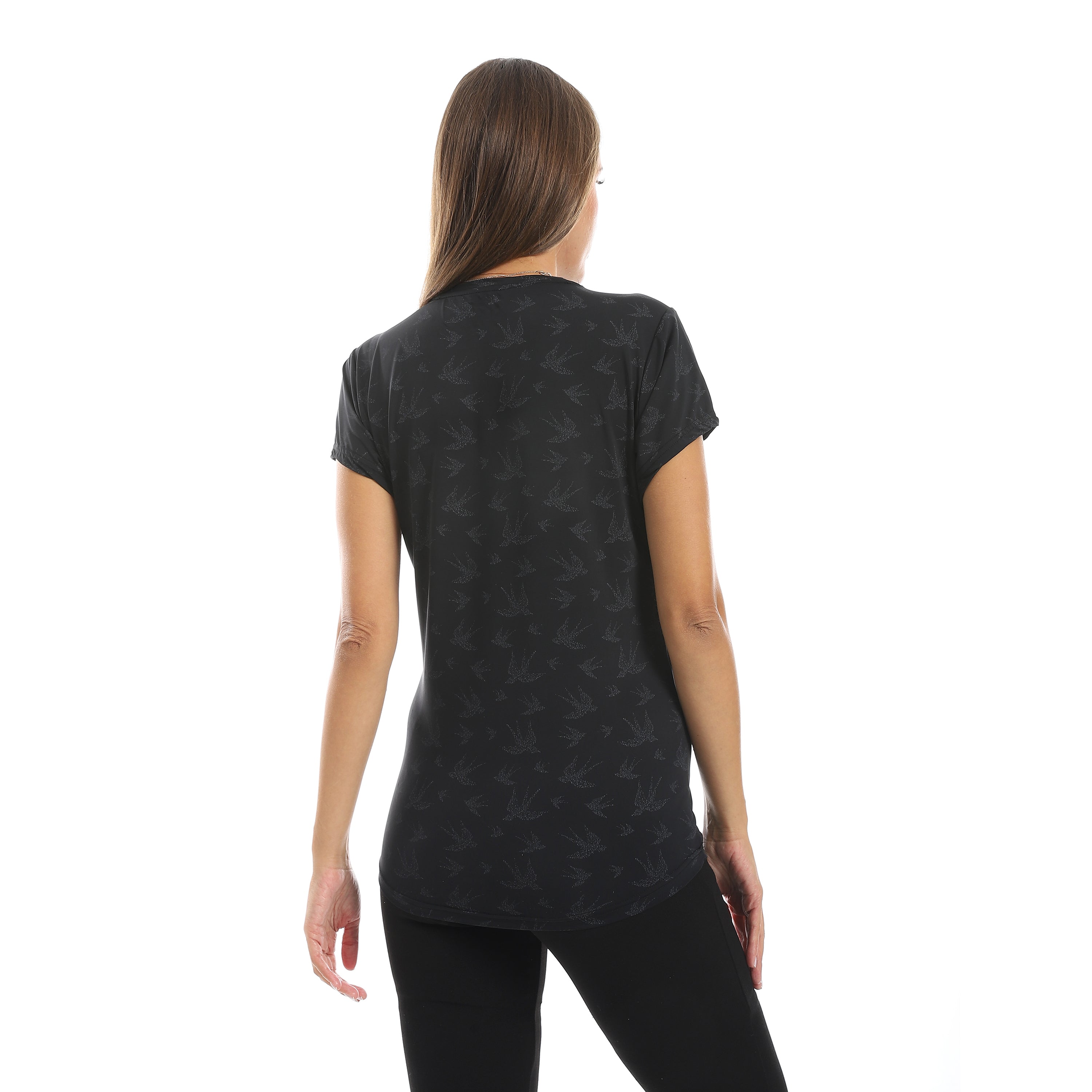 ACTIV WOMEN'S O T-SHIRT - BLACK