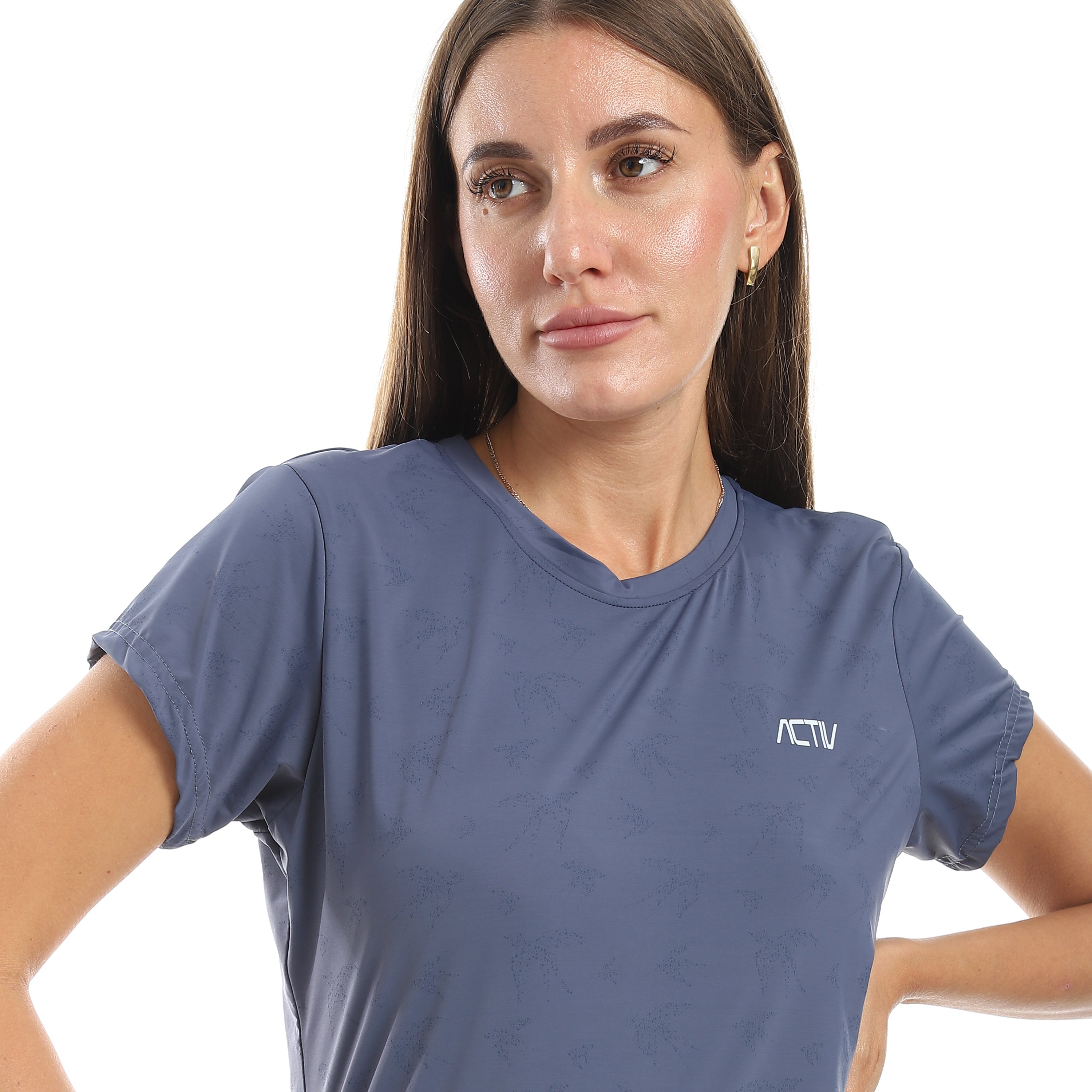 ACTIV WOMEN'S O T-SHIRT - PETROL