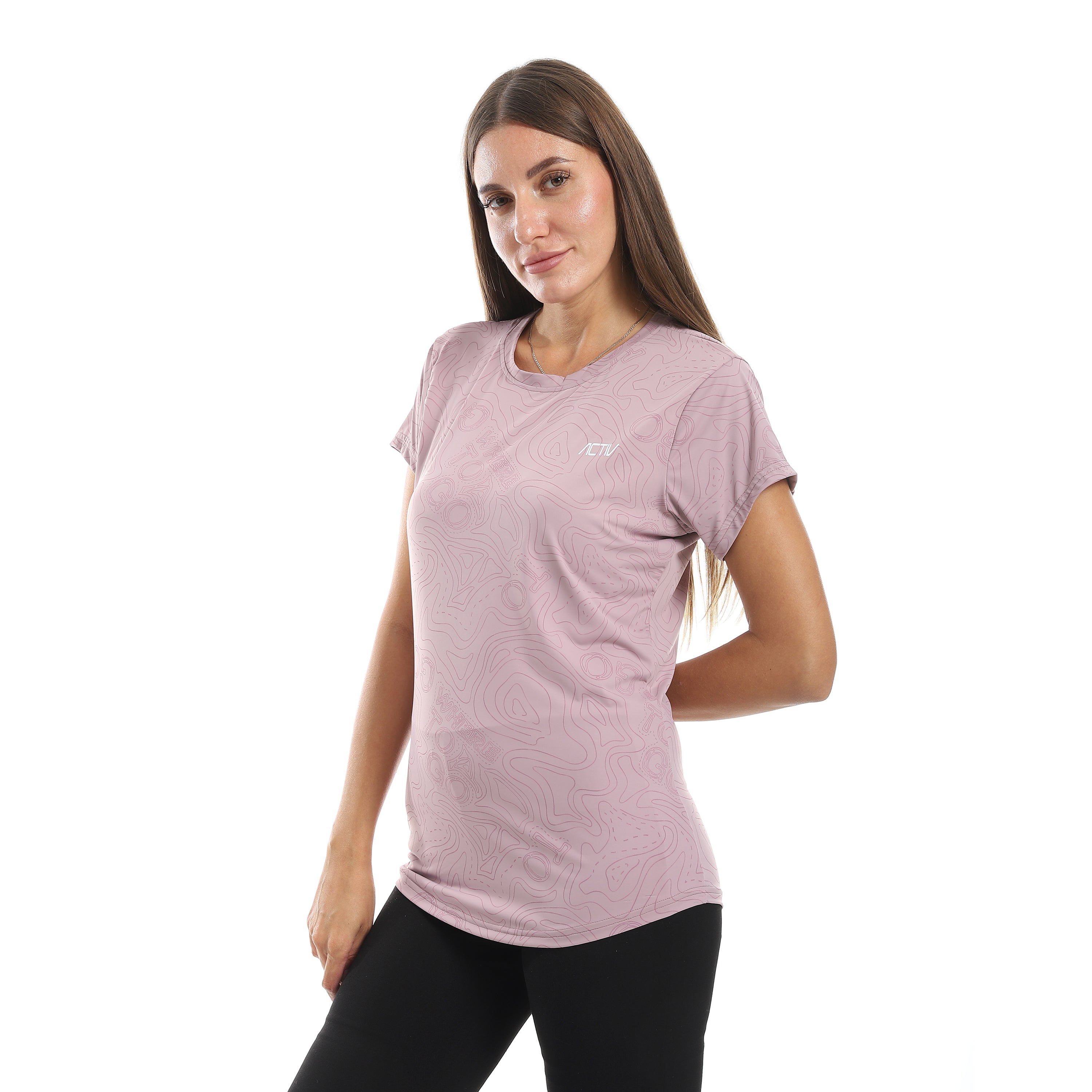 ACTIV WOMEN'S O T-SHIRT - KASHMIR