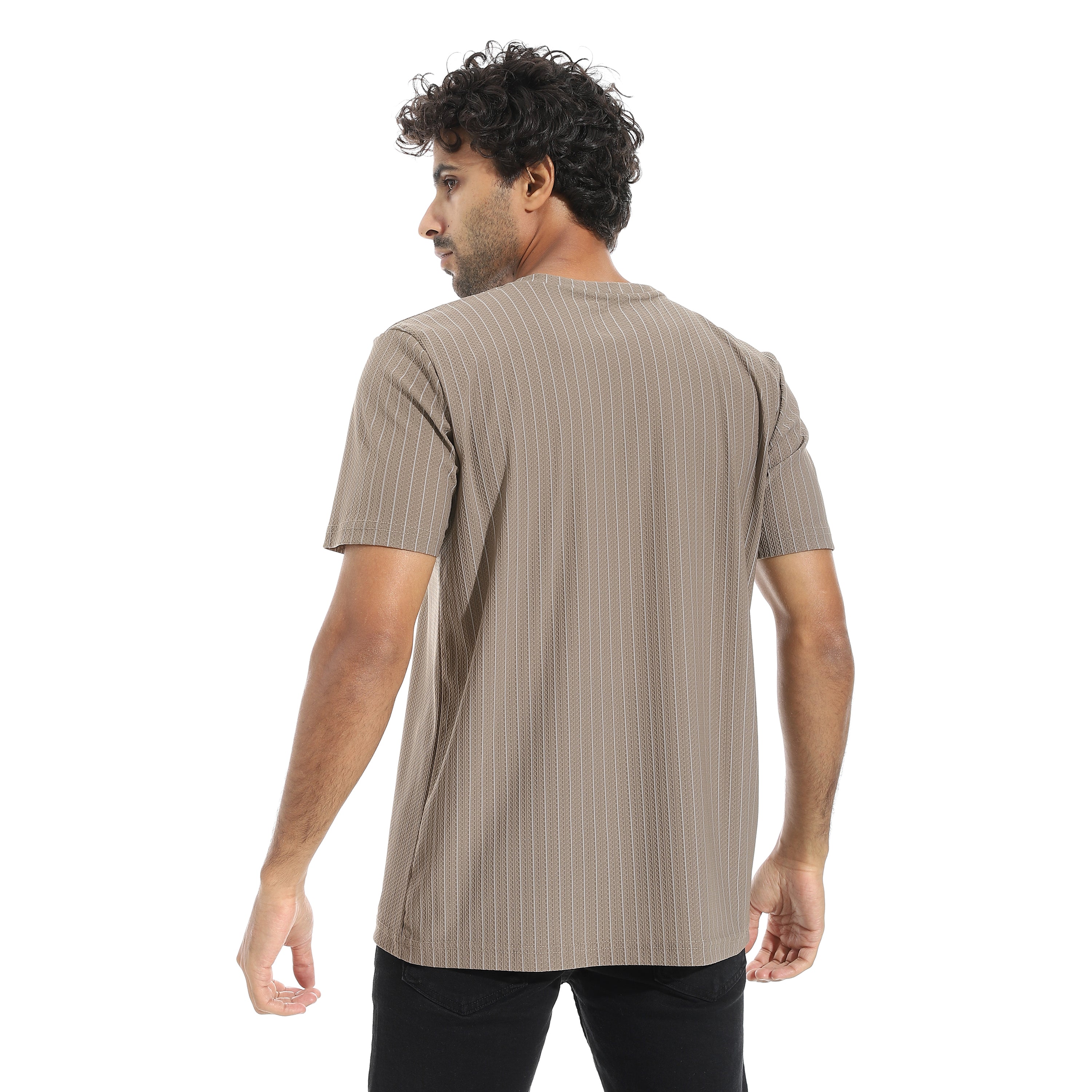 ACTIV MEN'S O T-SHIRT - COFFEE
