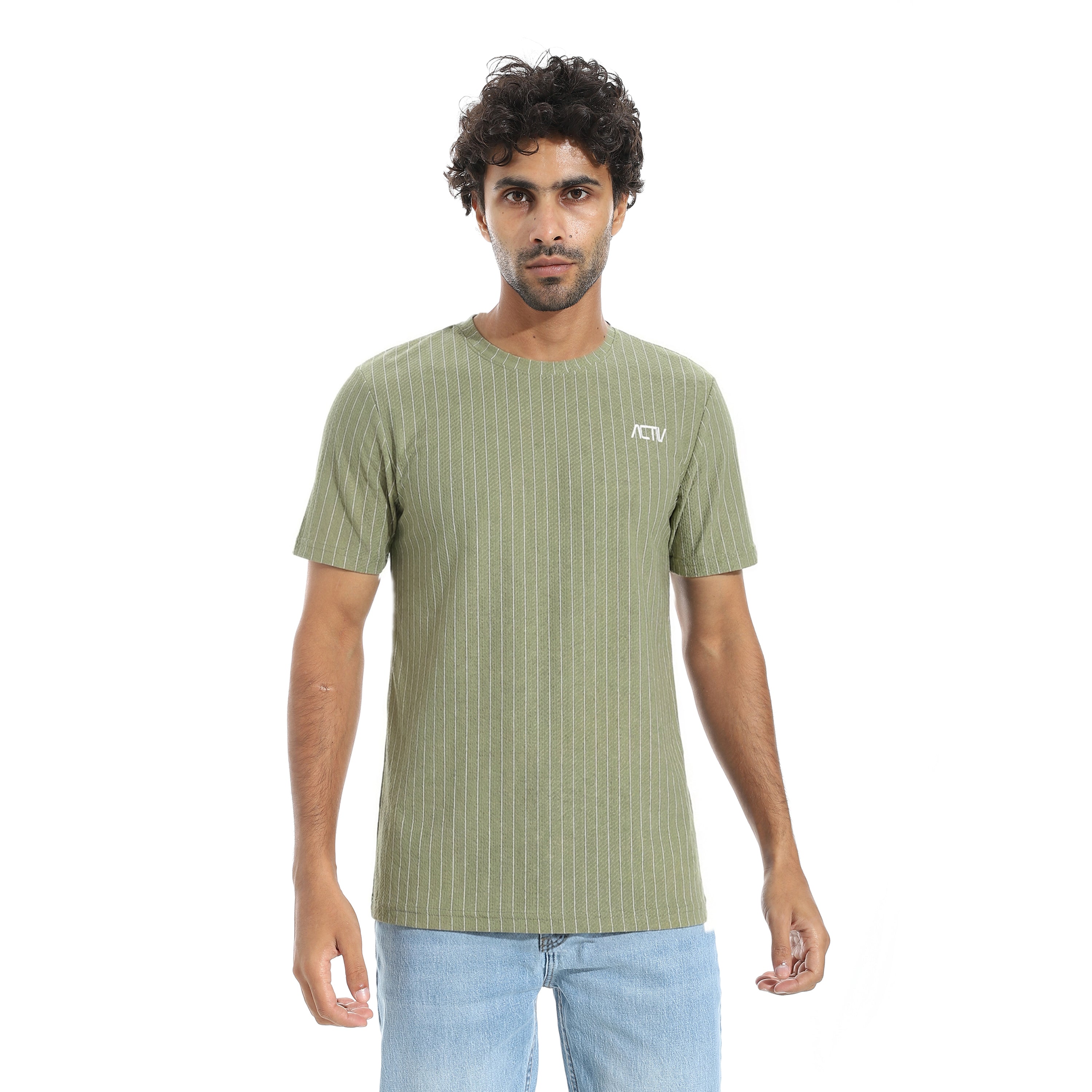 ACTIV MEN'S O T-SHIRT - L.OLIVE