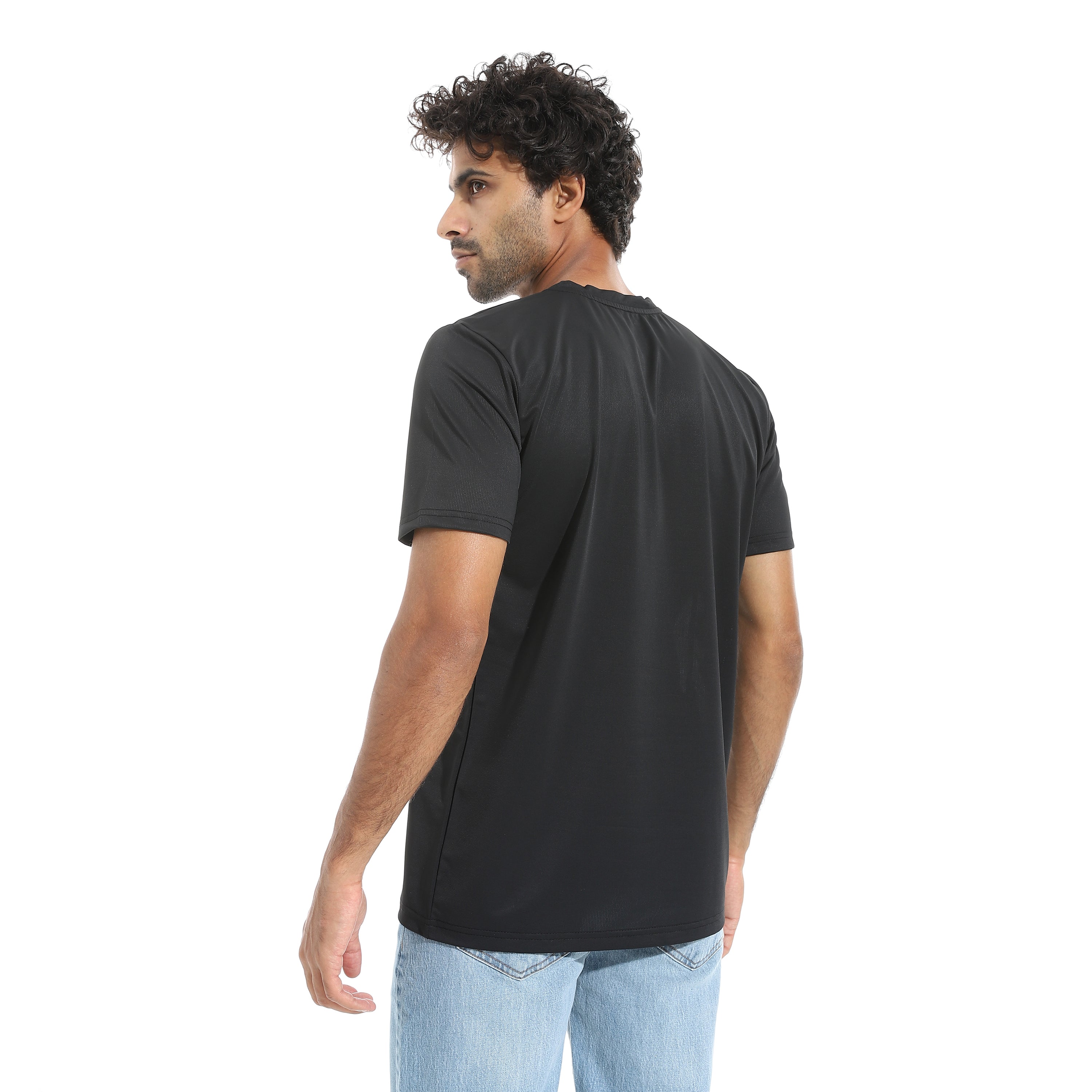 ACTIV MEN'S O T-SHIRT - BLACK
