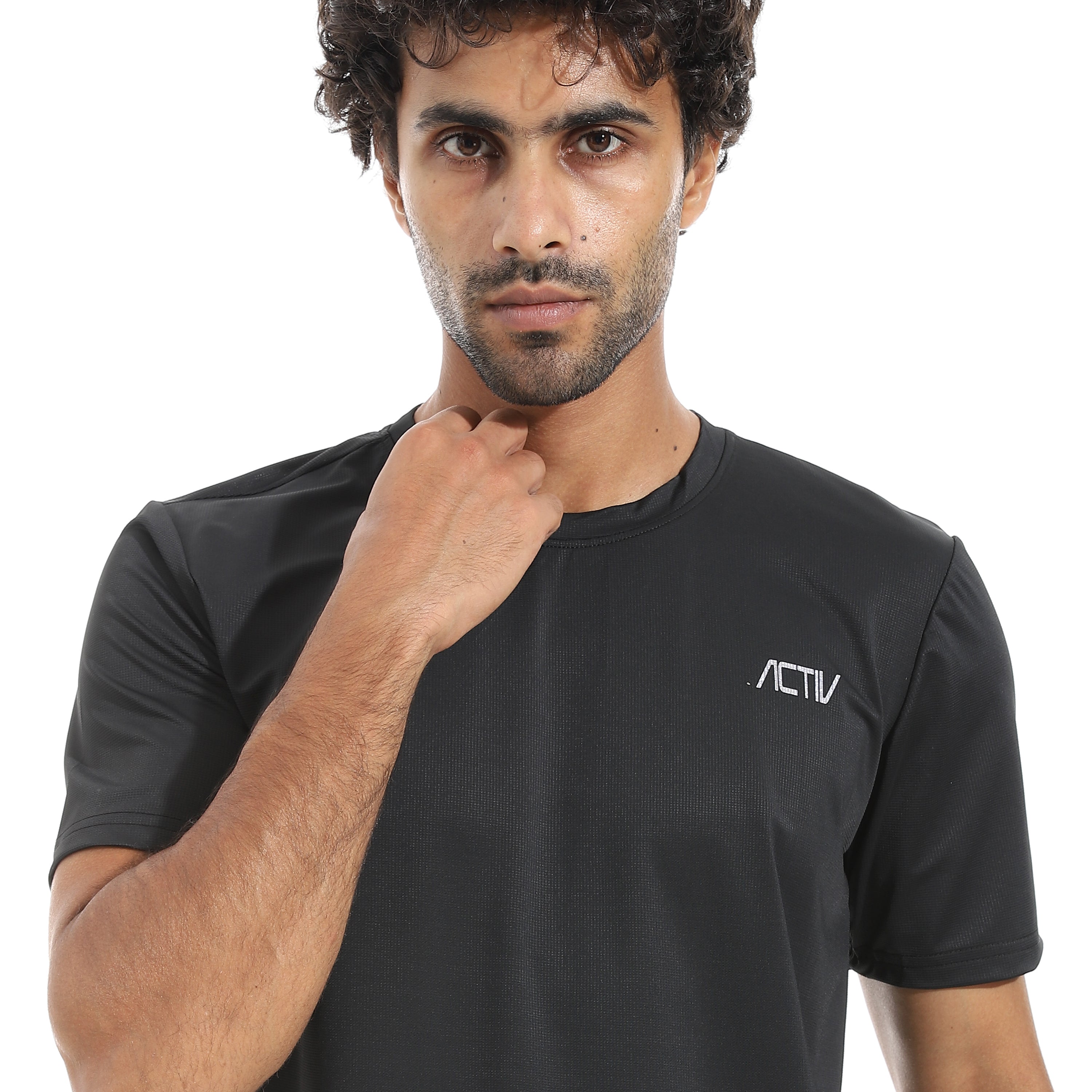 ACTIV MEN'S O T-SHIRT - BLACK