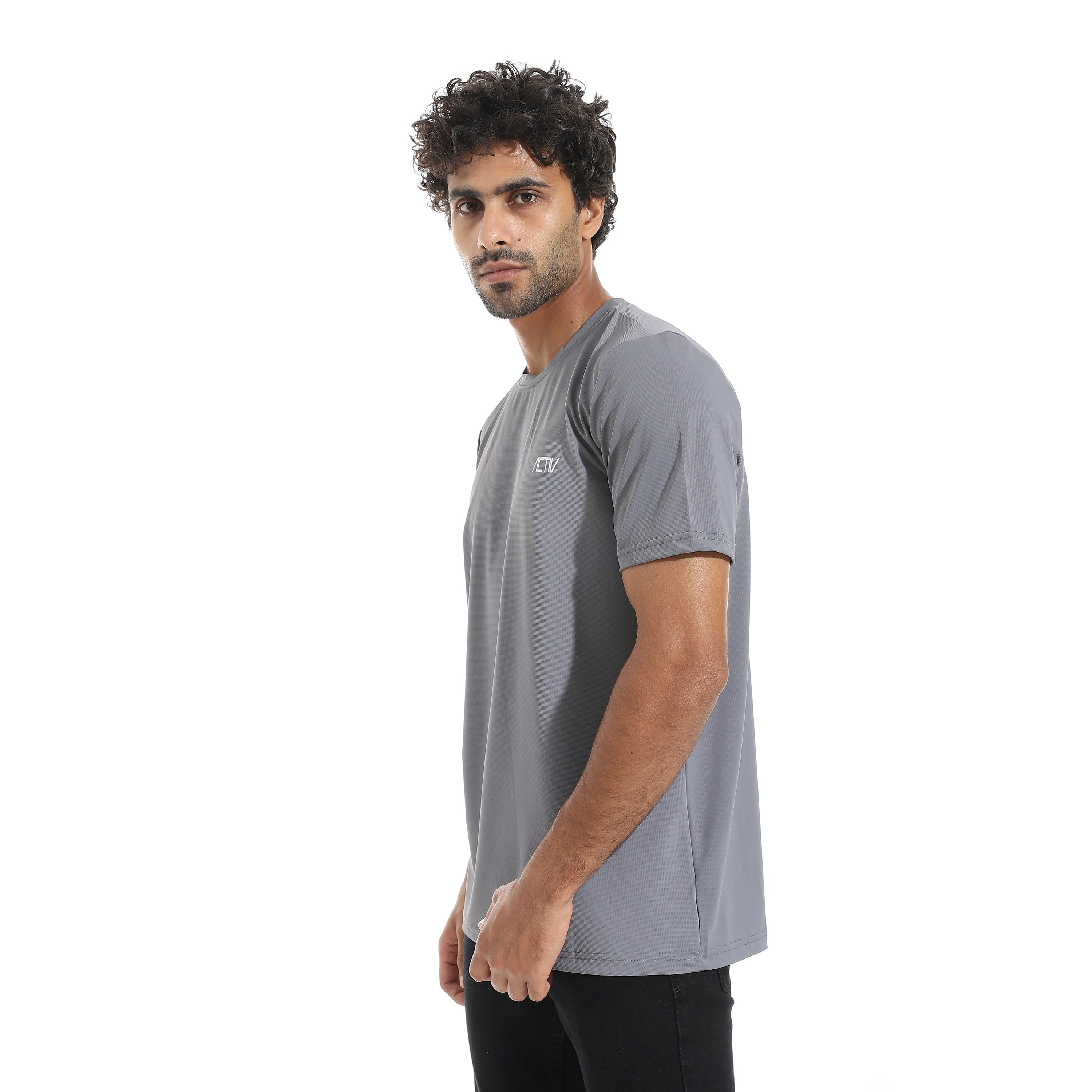 ACTIV MEN'S O T-SHIRT - GREY