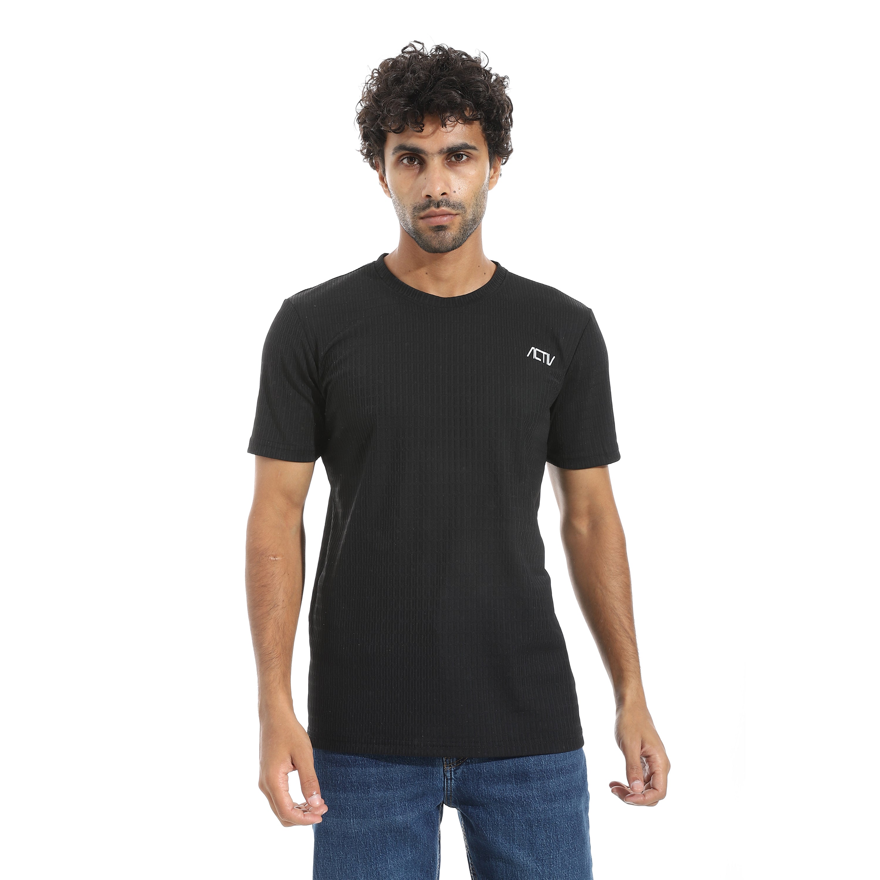 ACTIV MEN'S O T-SHIRT - BLACK