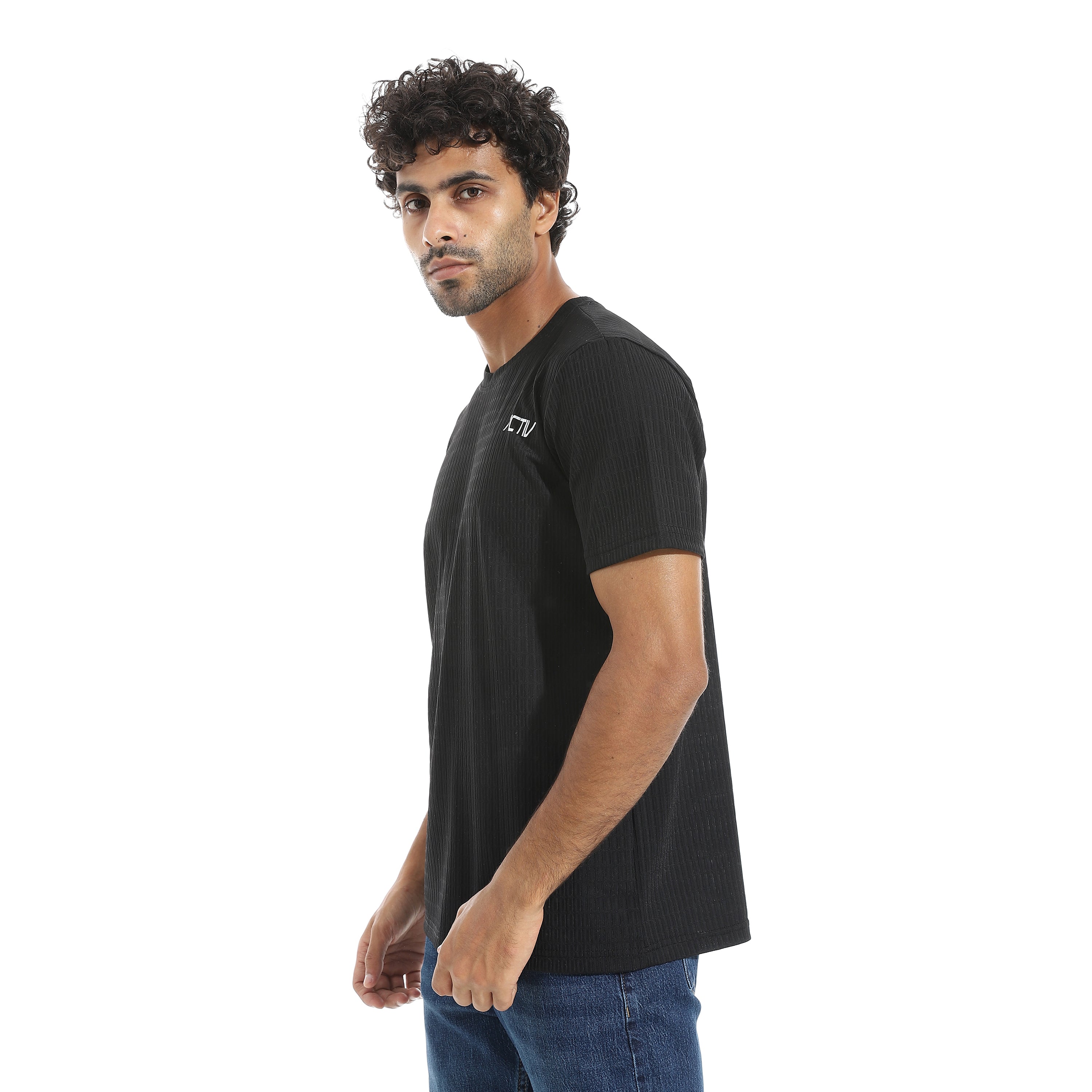 ACTIV MEN'S O T-SHIRT - BLACK