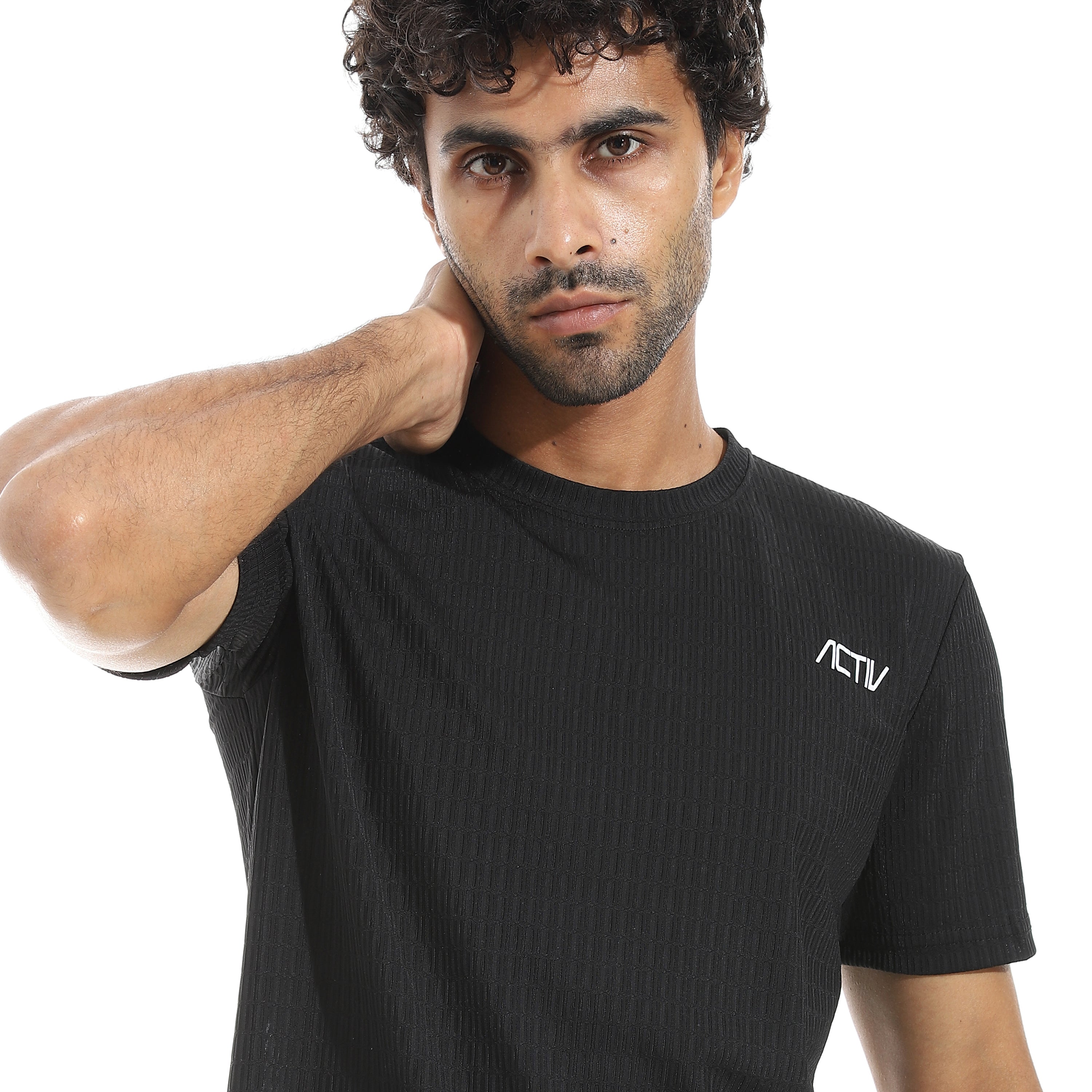 ACTIV MEN'S O T-SHIRT - BLACK