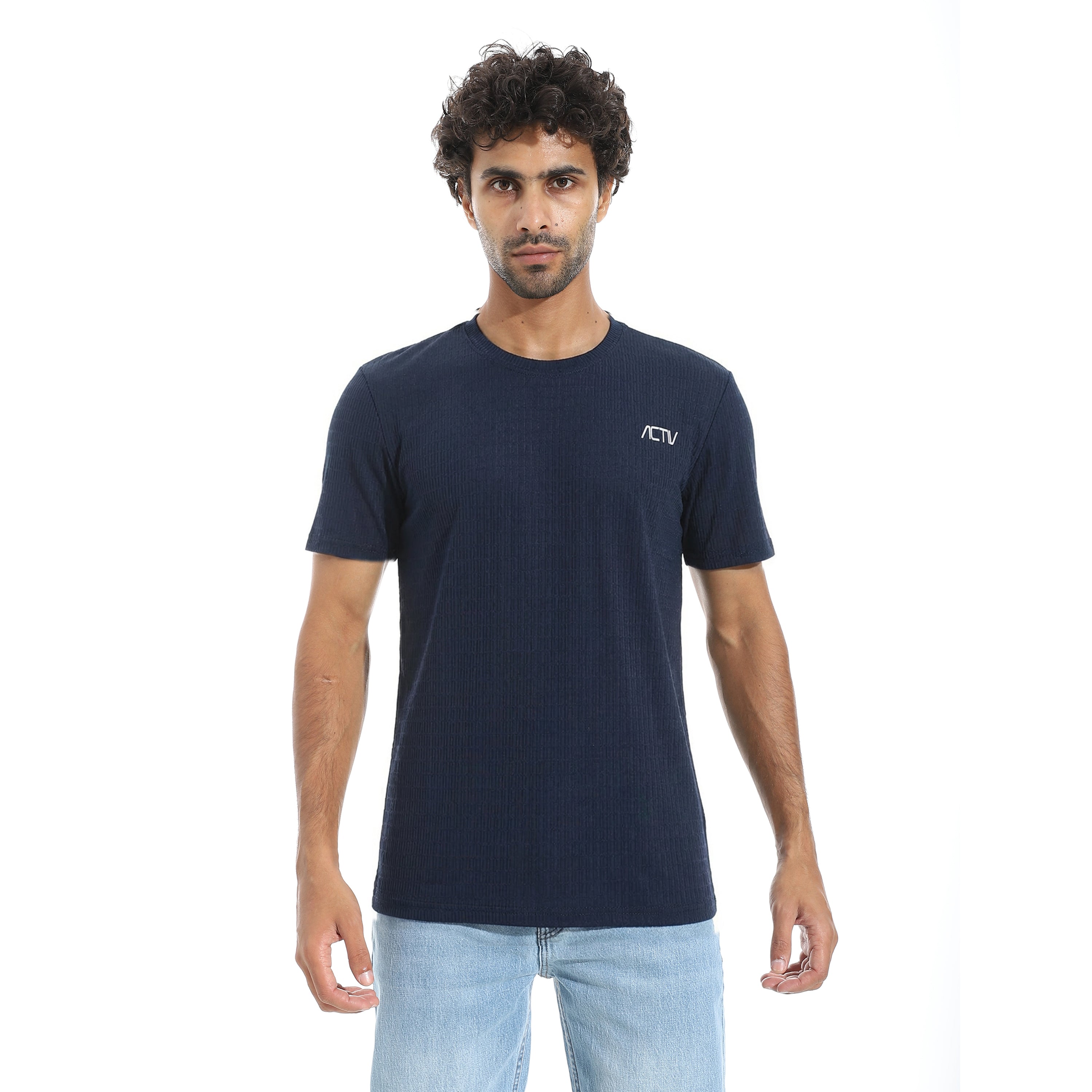 ACTIV MEN'S O T-SHIRT - NAVY