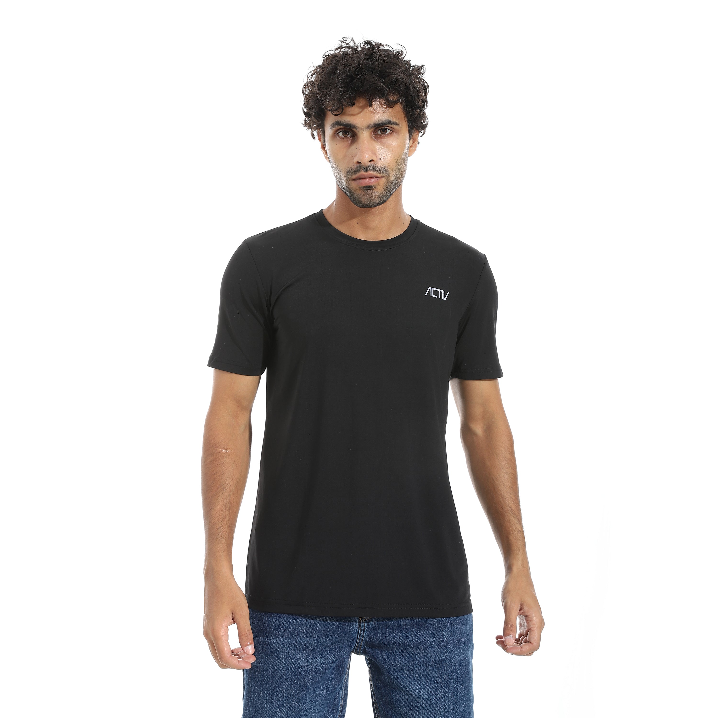 ACTIV MEN'S O T-SHIRT - BLACK
