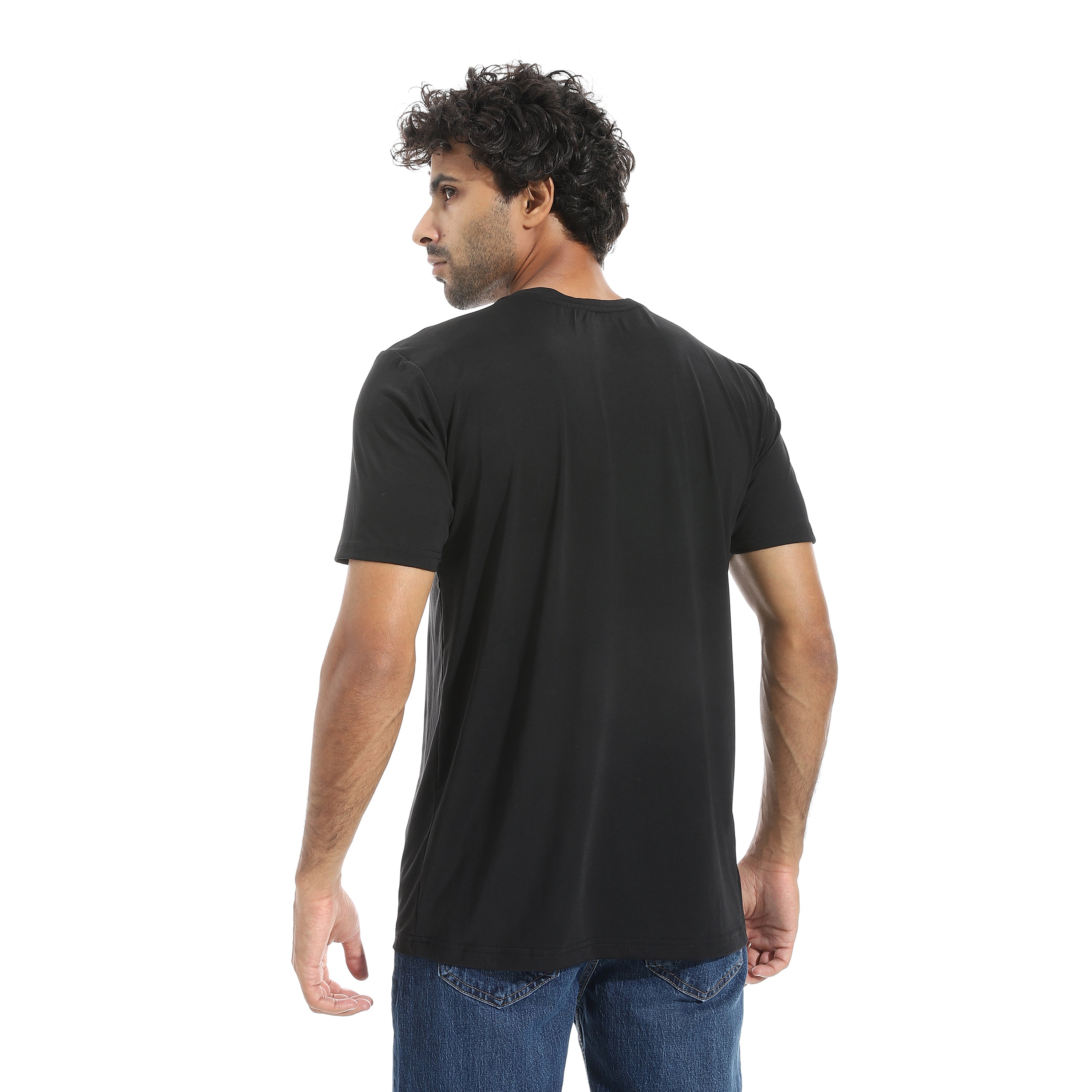 ACTIV MEN'S O T-SHIRT - BLACK