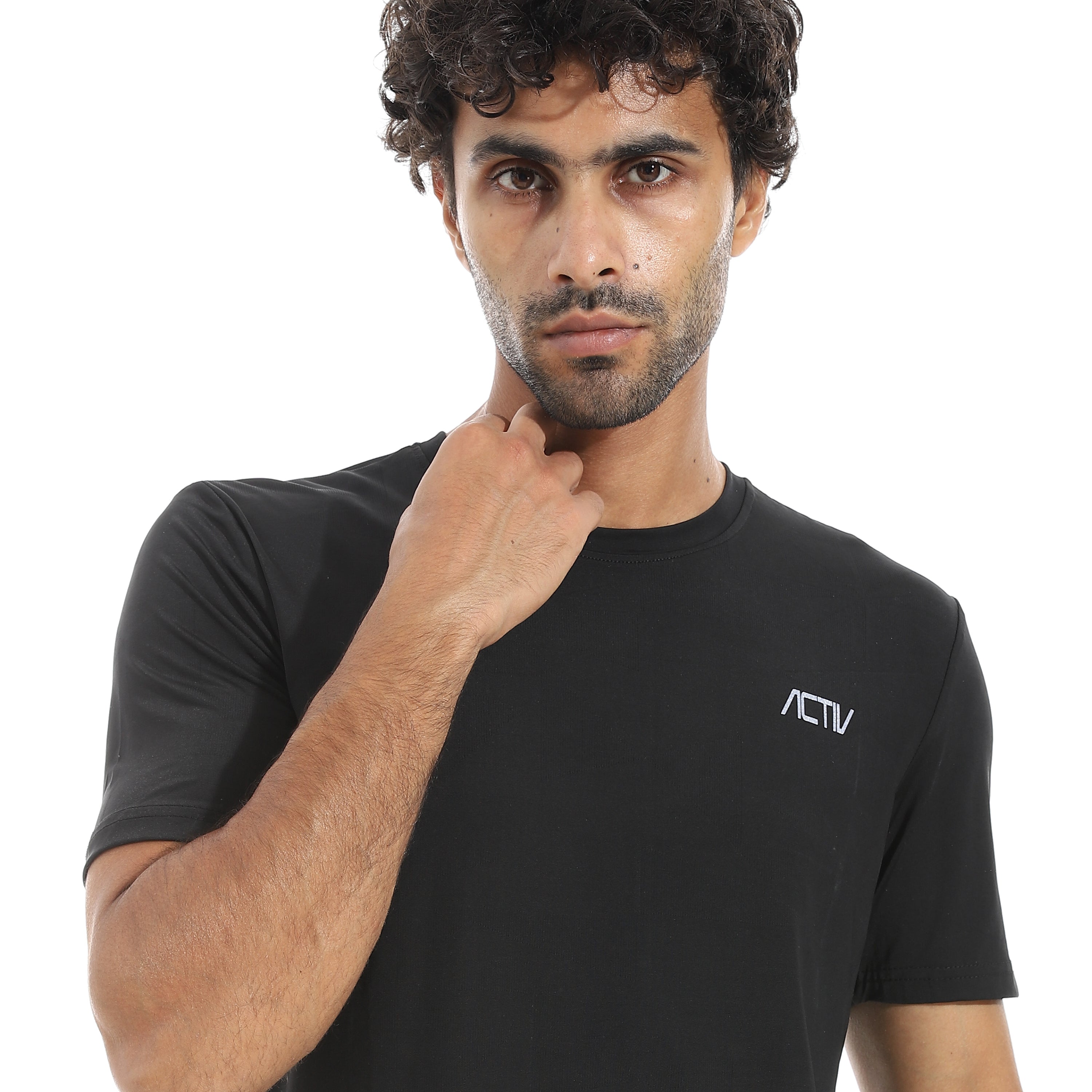 ACTIV MEN'S O T-SHIRT - BLACK