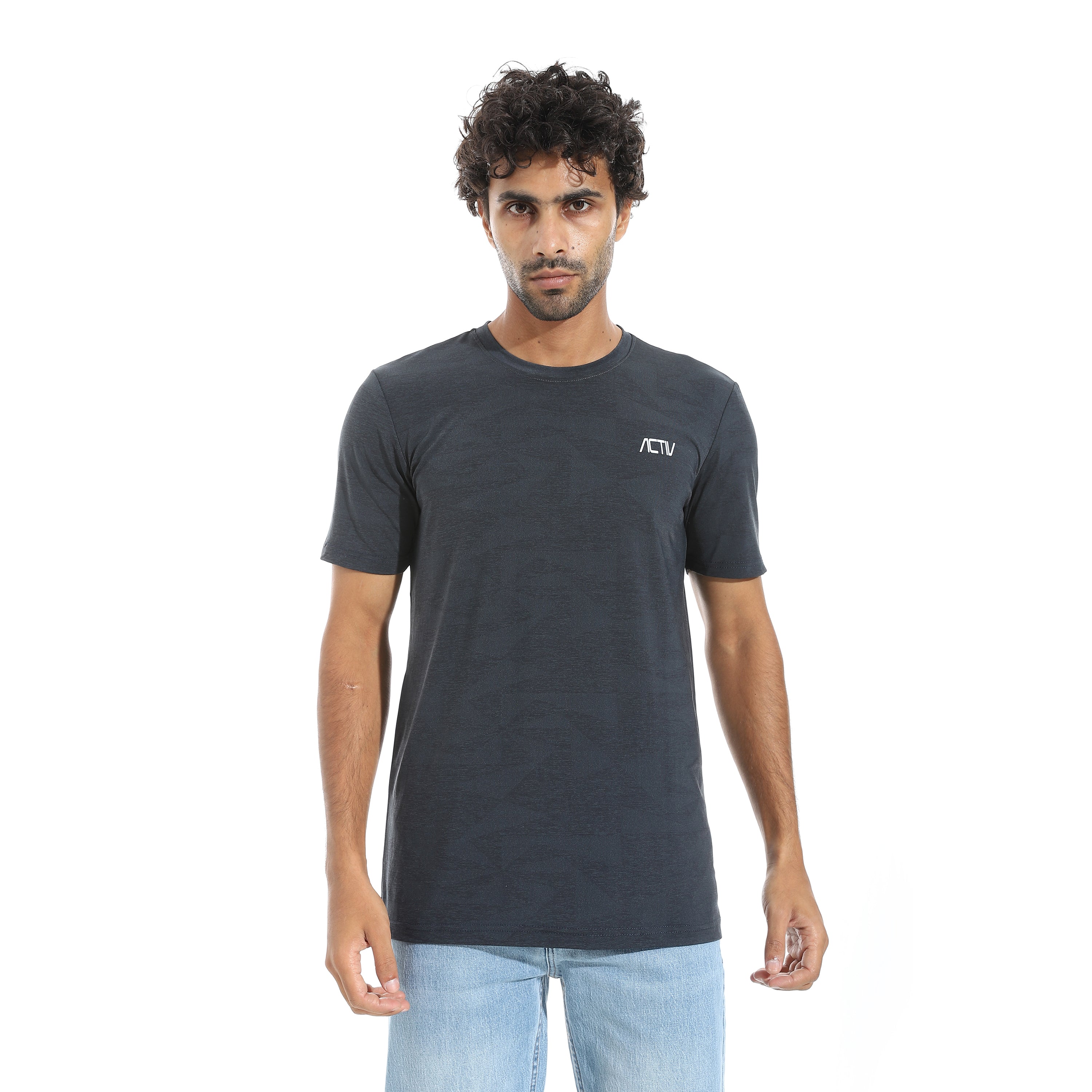 ACTIV MEN'S O T-SHIRT - D.OLIVE