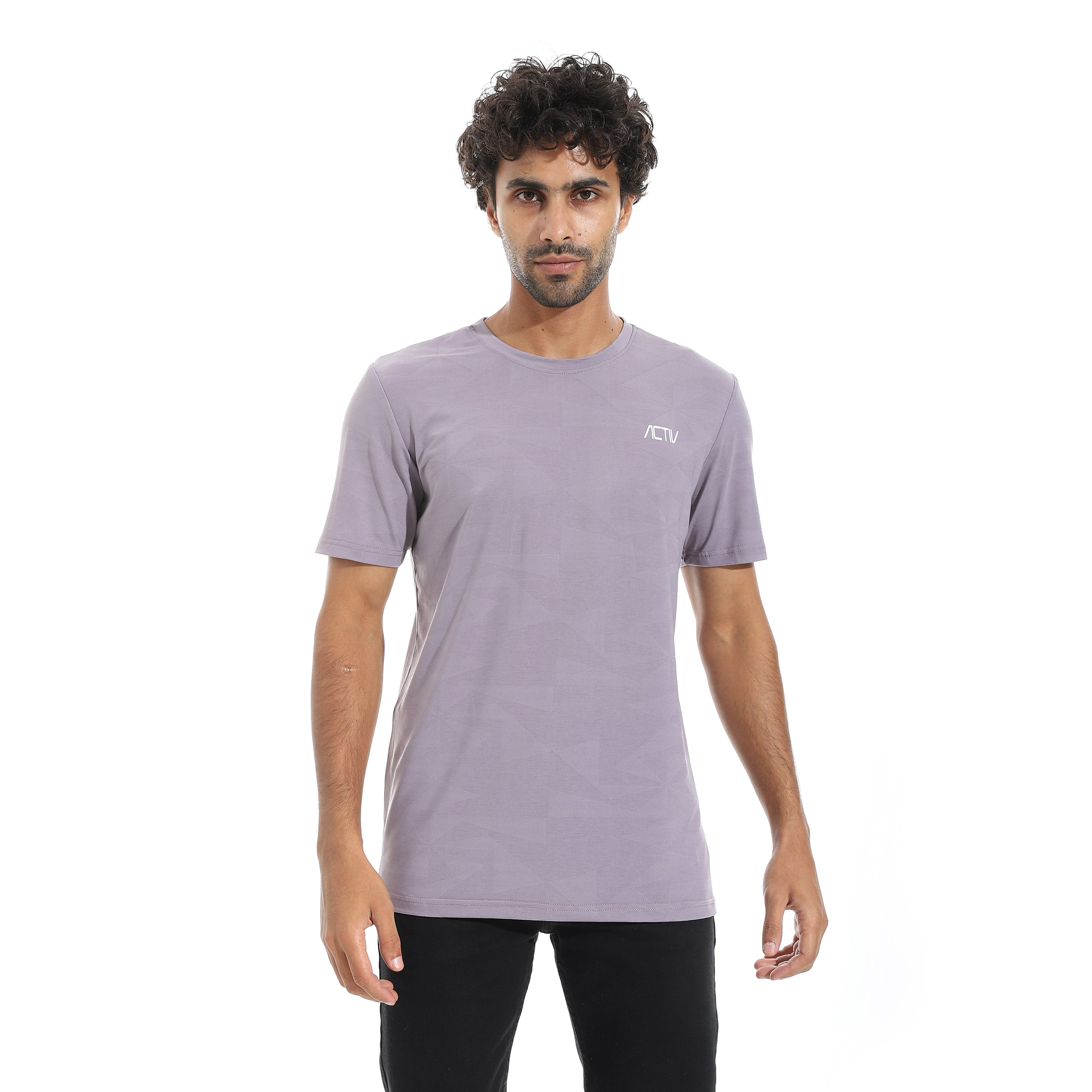 ACTIV MEN'S O T-SHIRT - LAVENDER