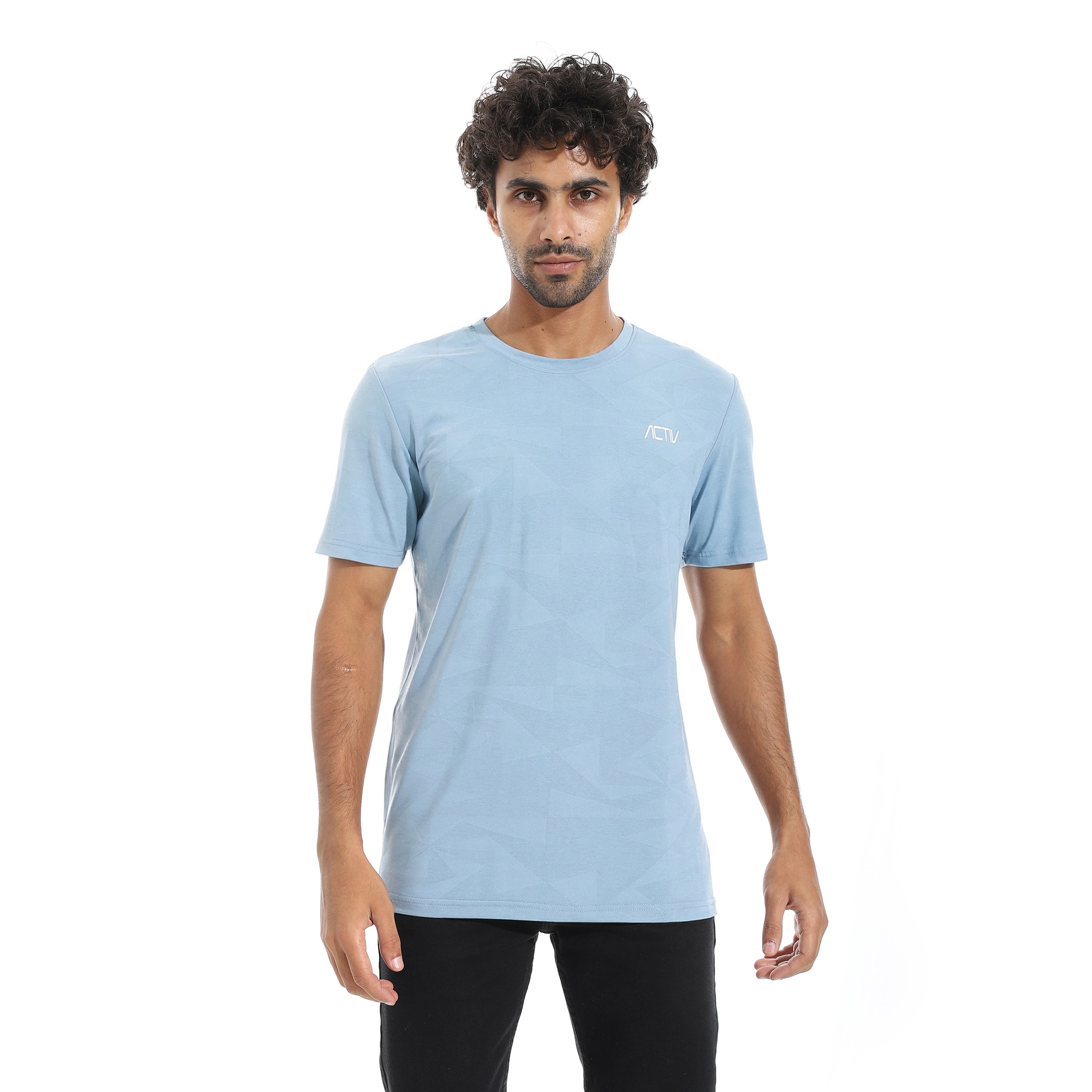 ACTIV MEN'S O T-SHIRT - SKY BLUE