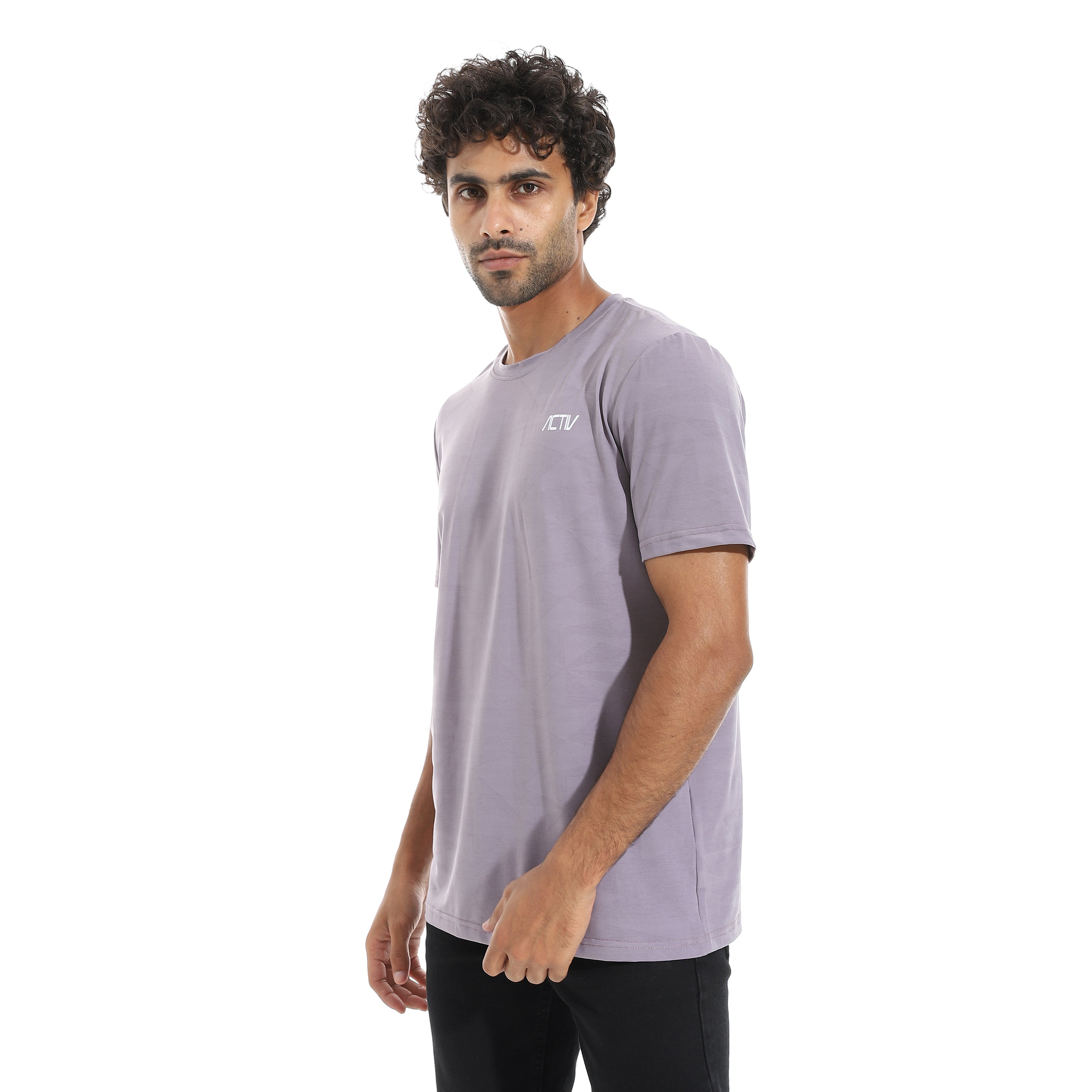 ACTIV MEN'S O T-SHIRT - LAVENDER