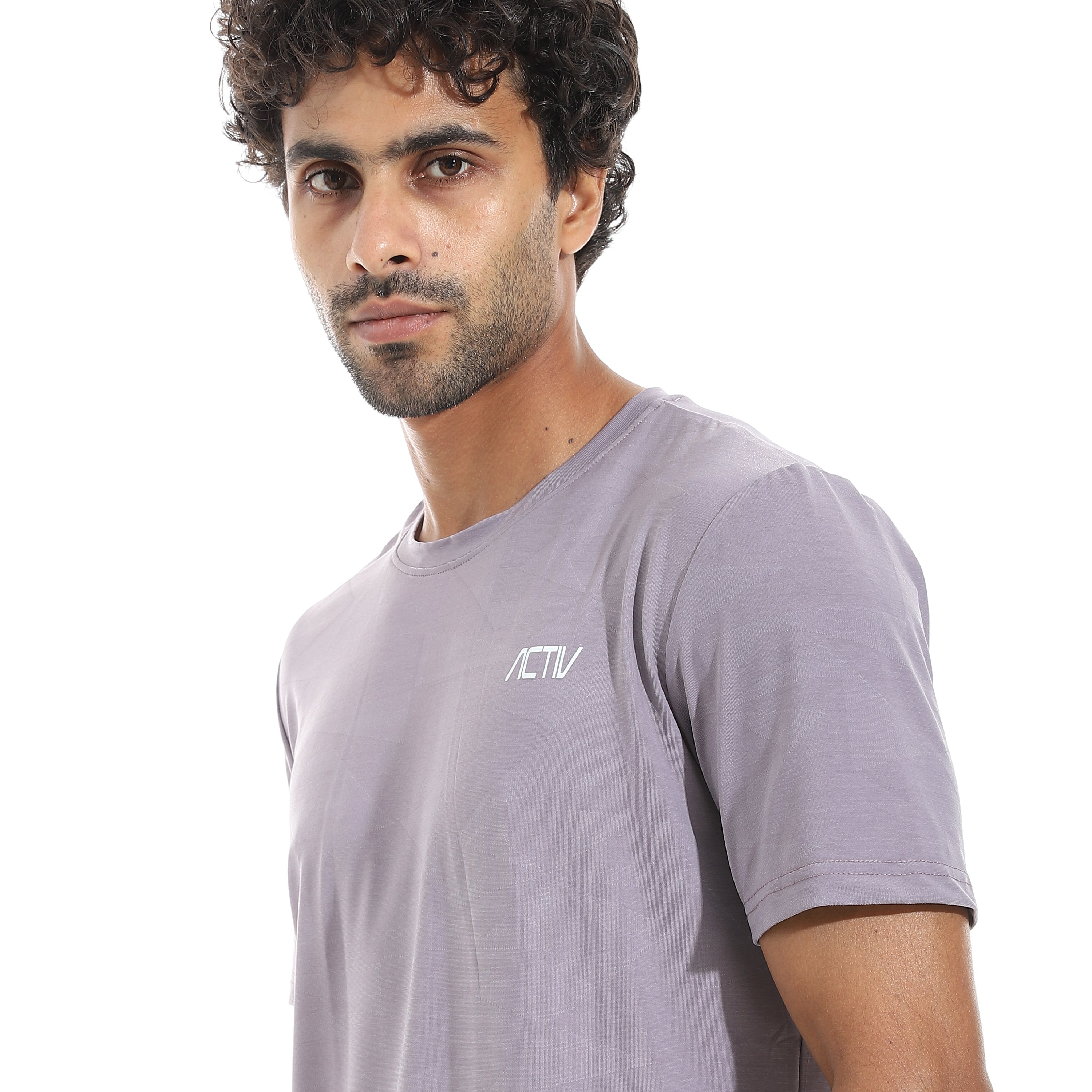 ACTIV MEN'S O T-SHIRT - LAVENDER