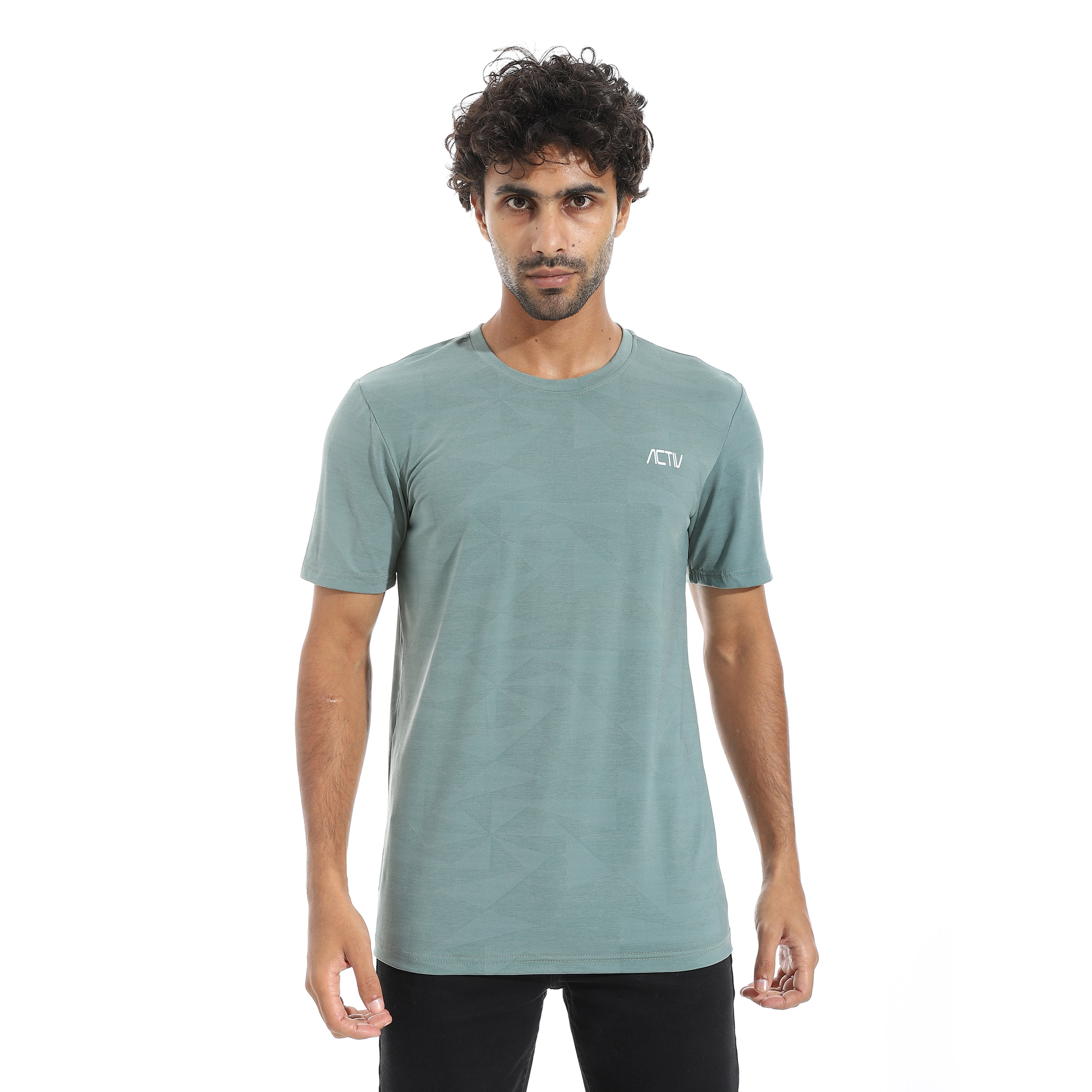ACTIV MEN'S O T-SHIRT - MINT GRN