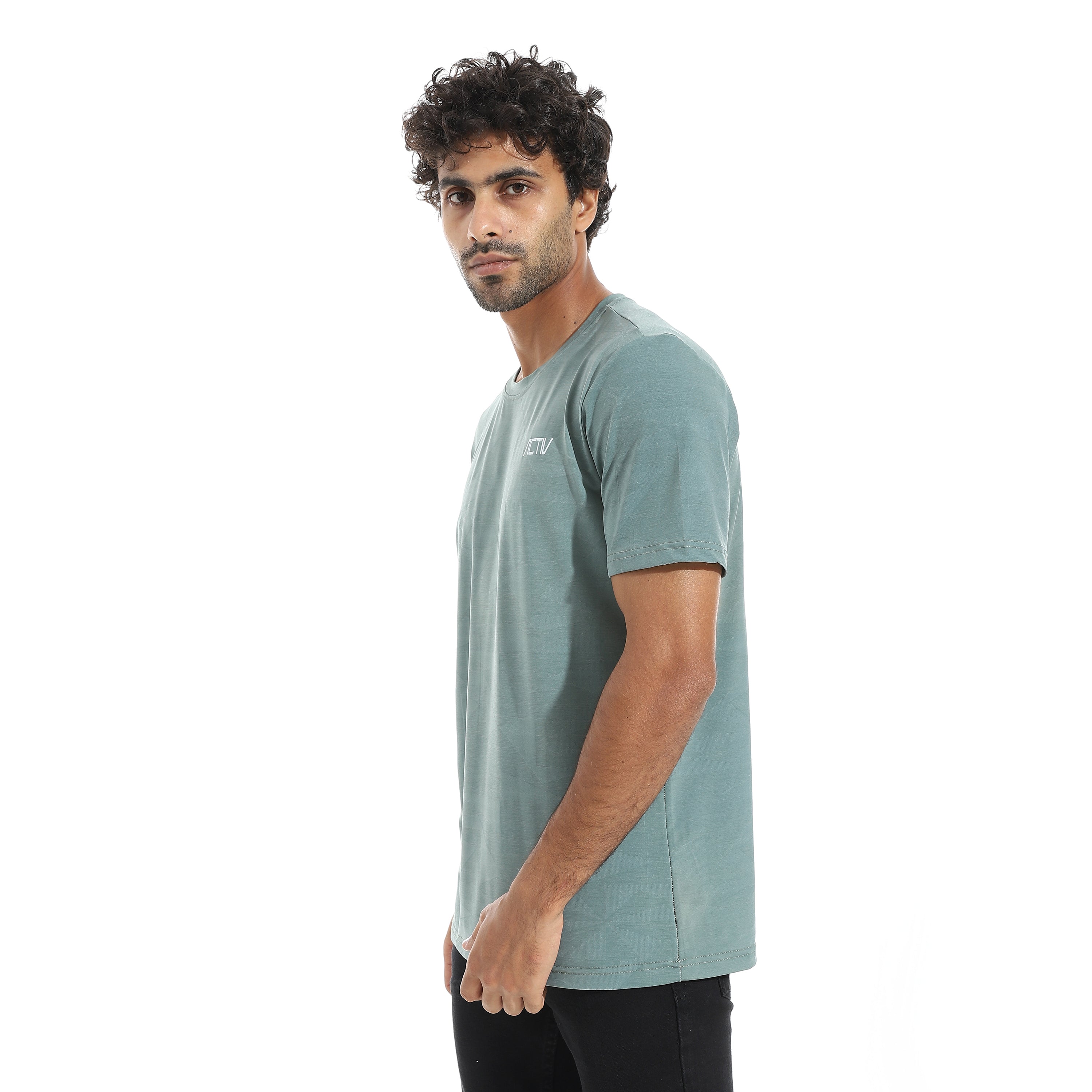 ACTIV MEN'S O T-SHIRT - MINT GRN