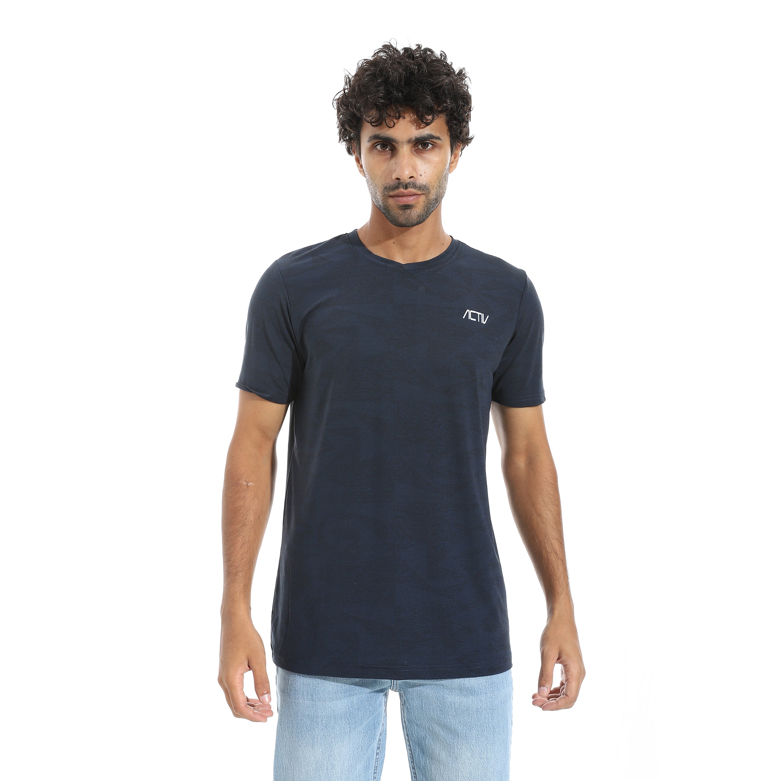 ACTIV MEN'S O T-SHIRT - NAVY