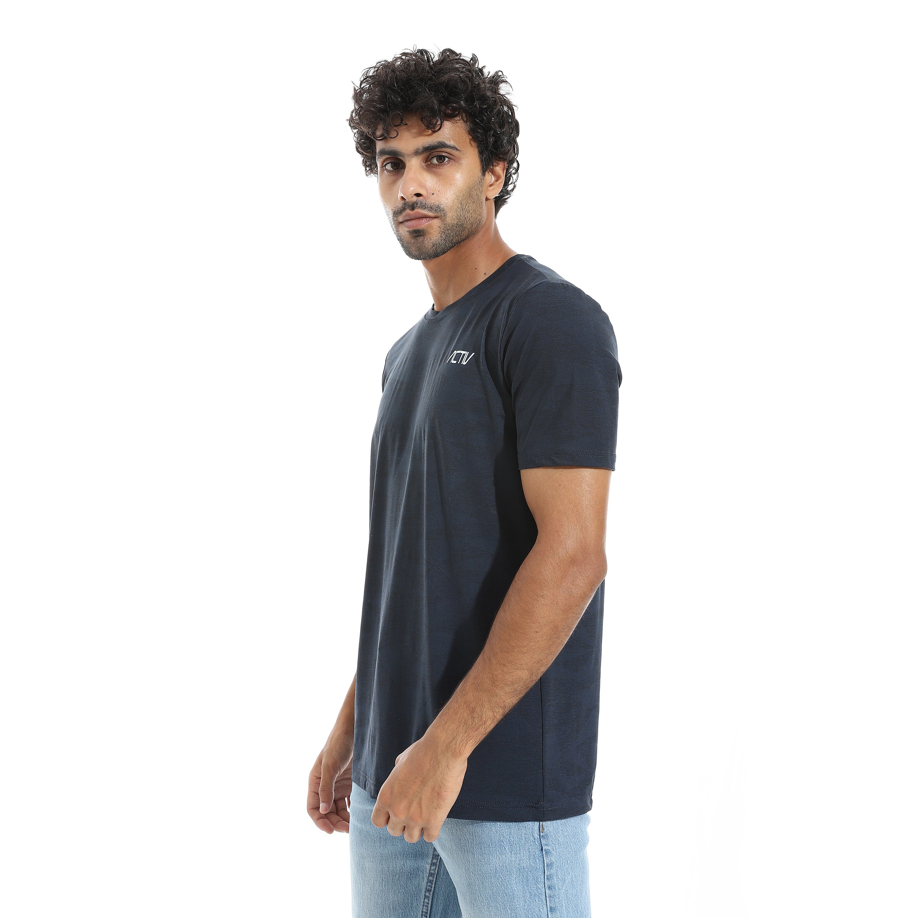 ACTIV MEN'S O T-SHIRT - NAVY