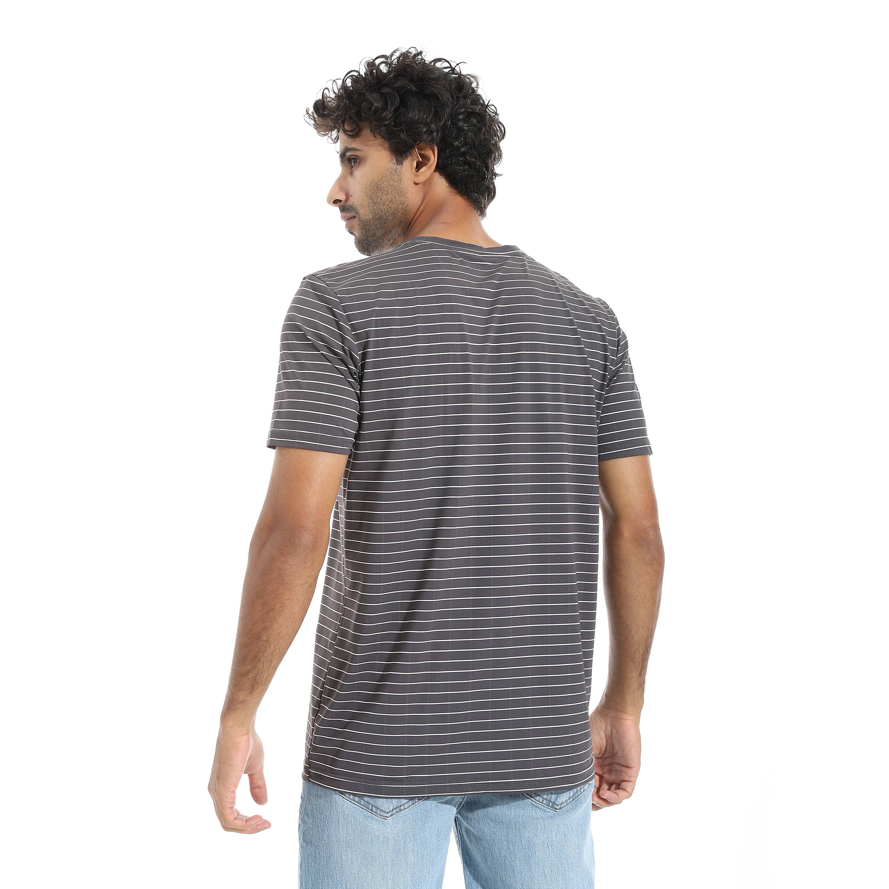 ACTIV MEN'S O T-SHIRT - D.GREY