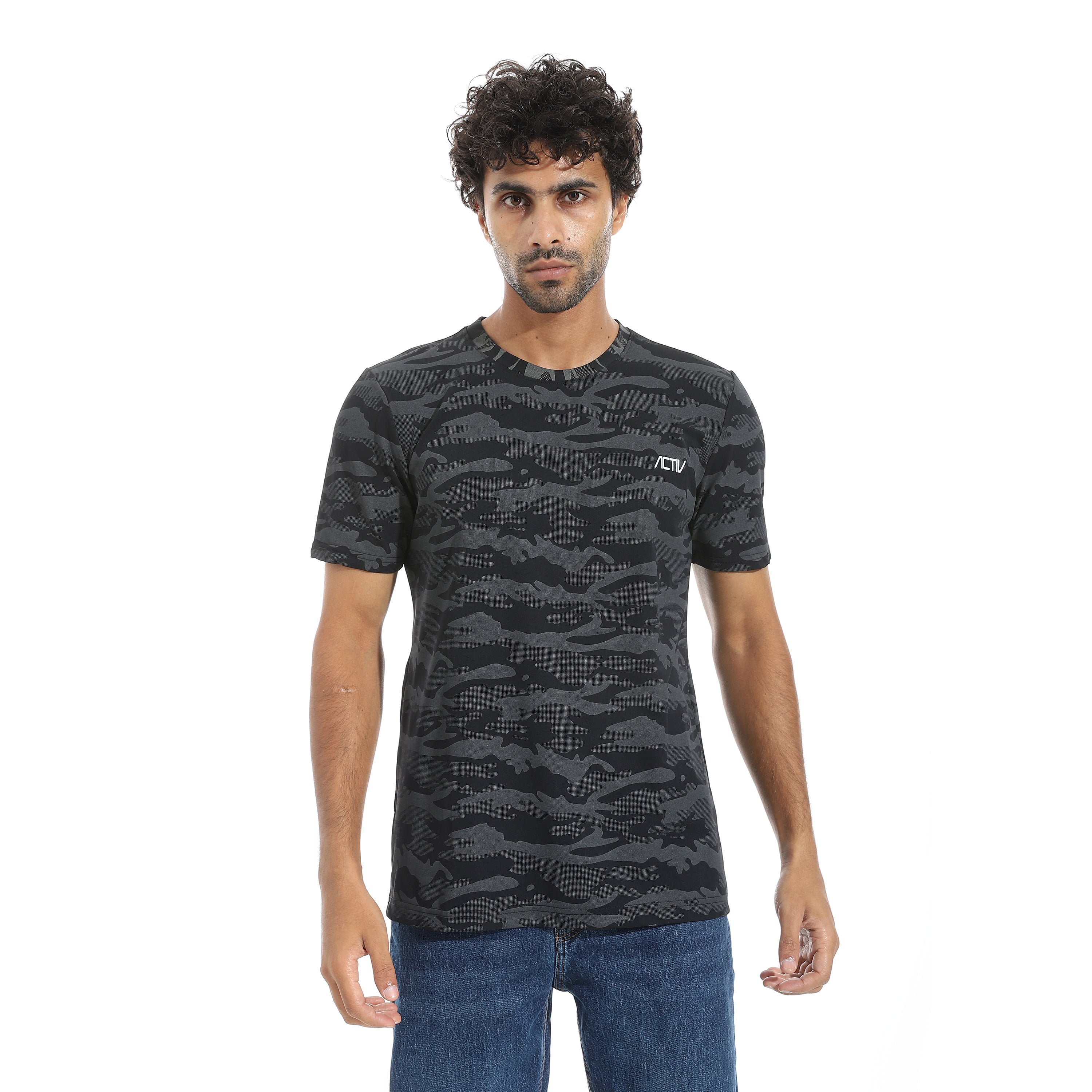 ACTIV MEN'S O T-SHIRT - BLACK