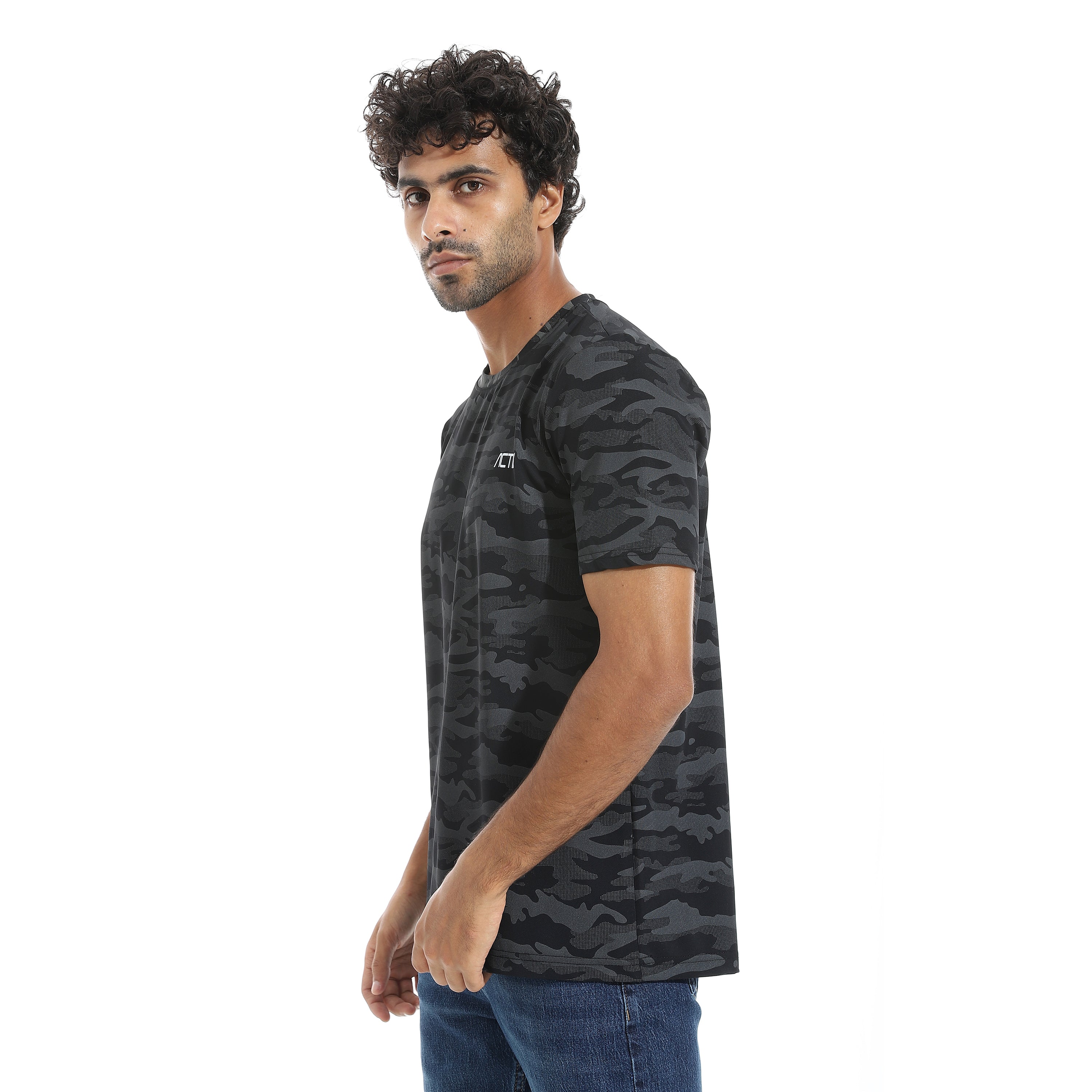 ACTIV MEN'S O T-SHIRT - BLACK