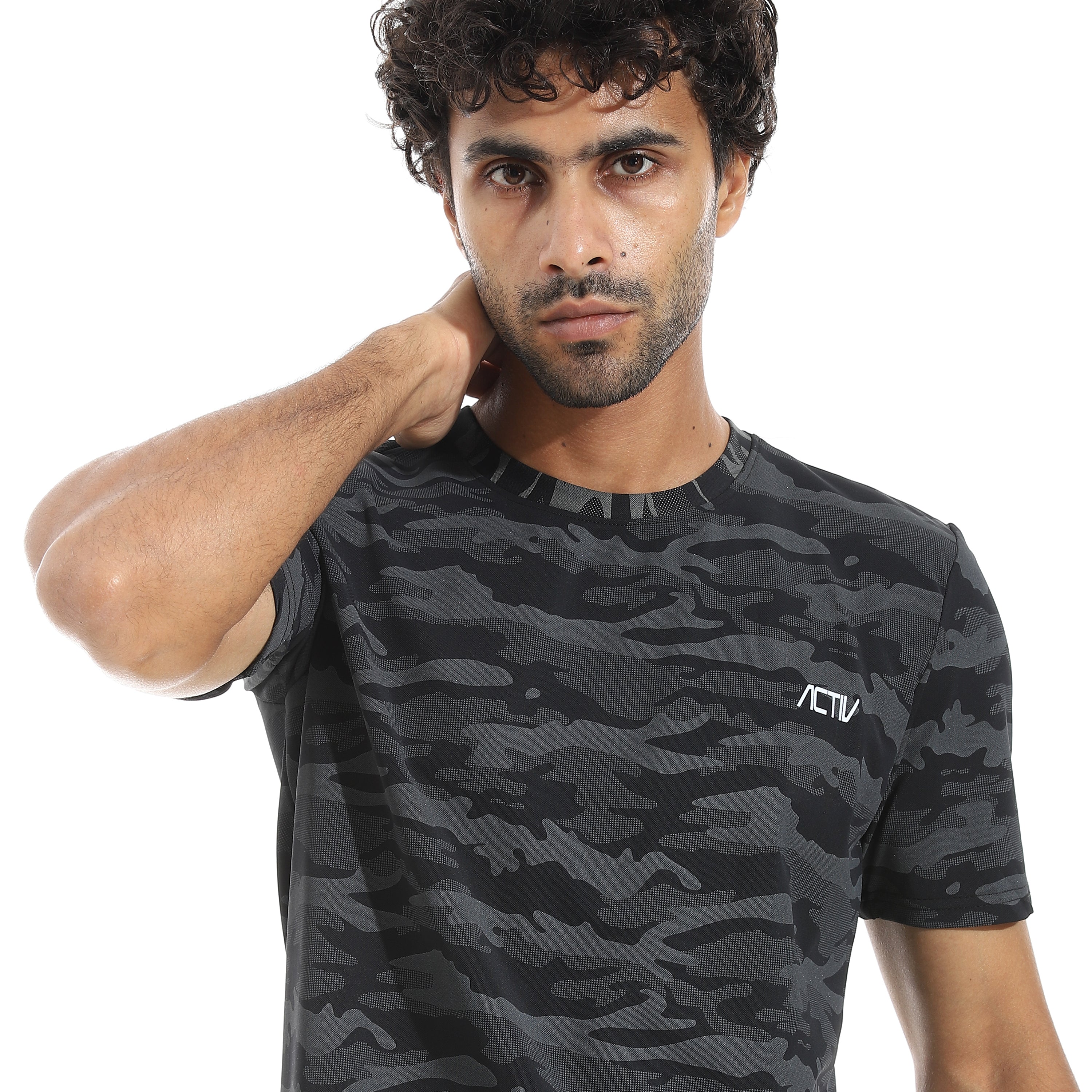 ACTIV MEN'S O T-SHIRT - BLACK
