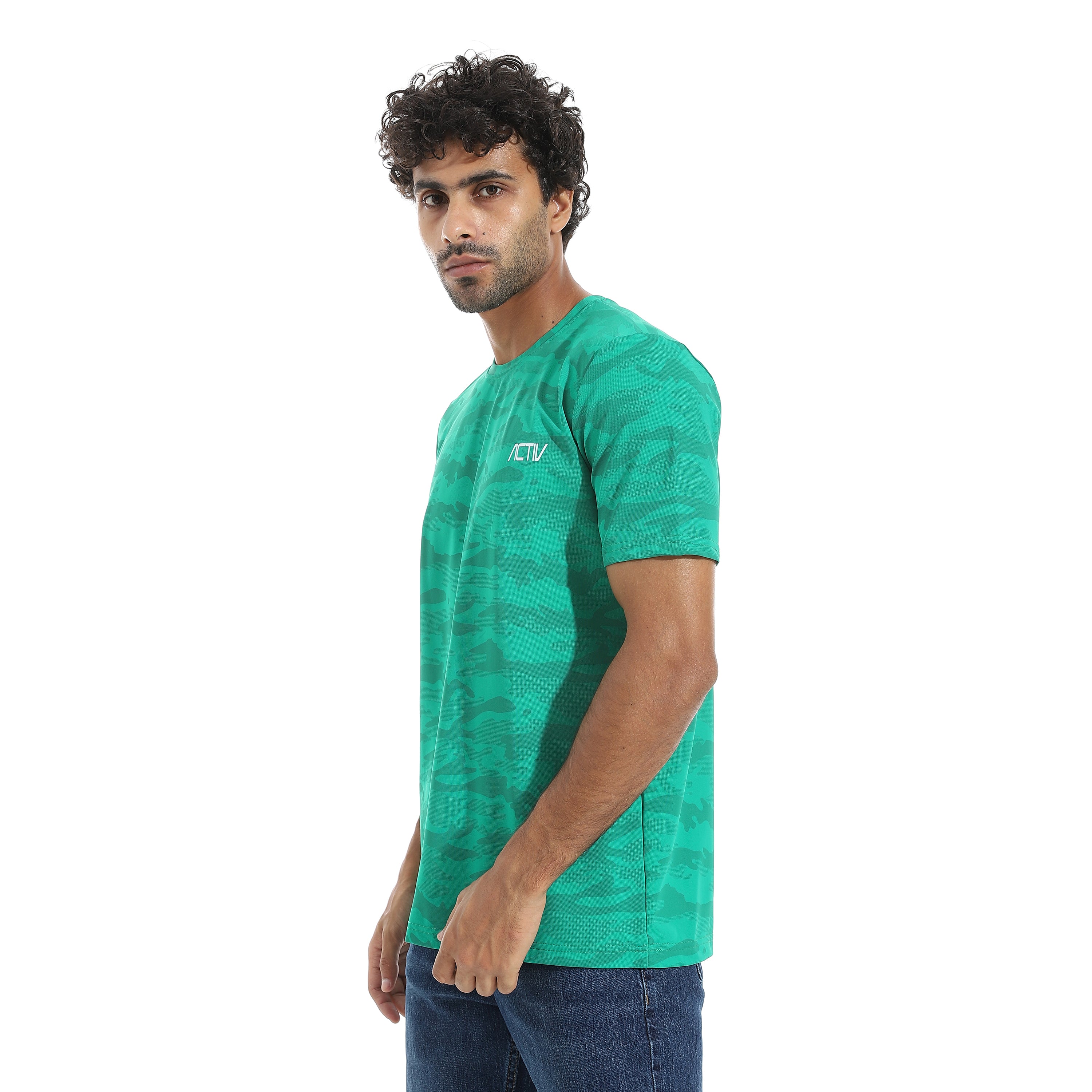 ACTIV MEN'S O T-SHIRT - GREEN