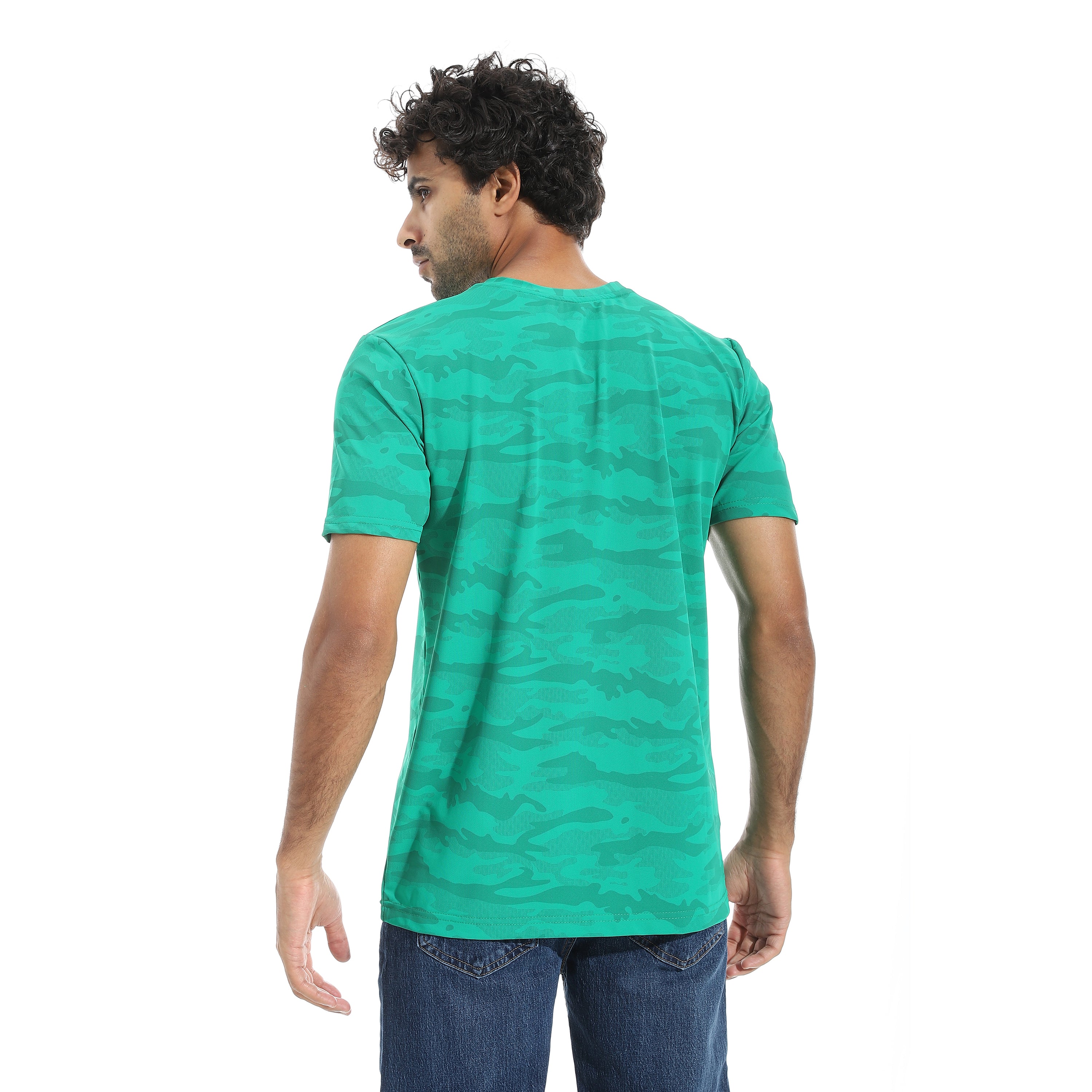ACTIV MEN'S O T-SHIRT - GREEN