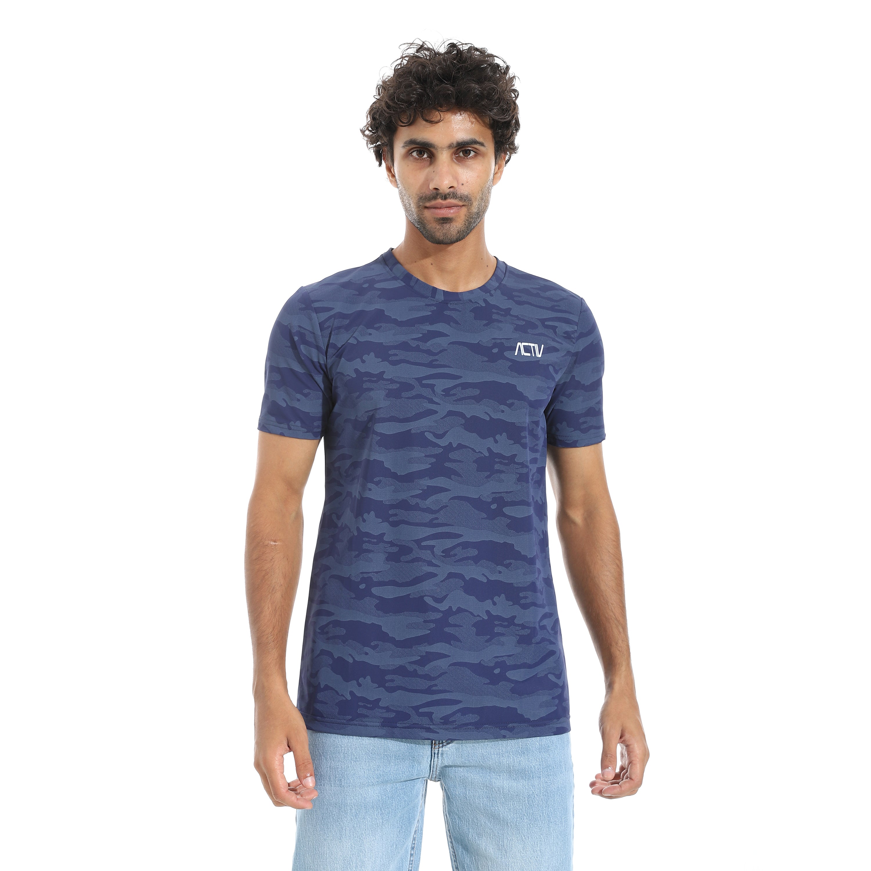 ACTIV MEN'S O T-SHIRT - NAVY