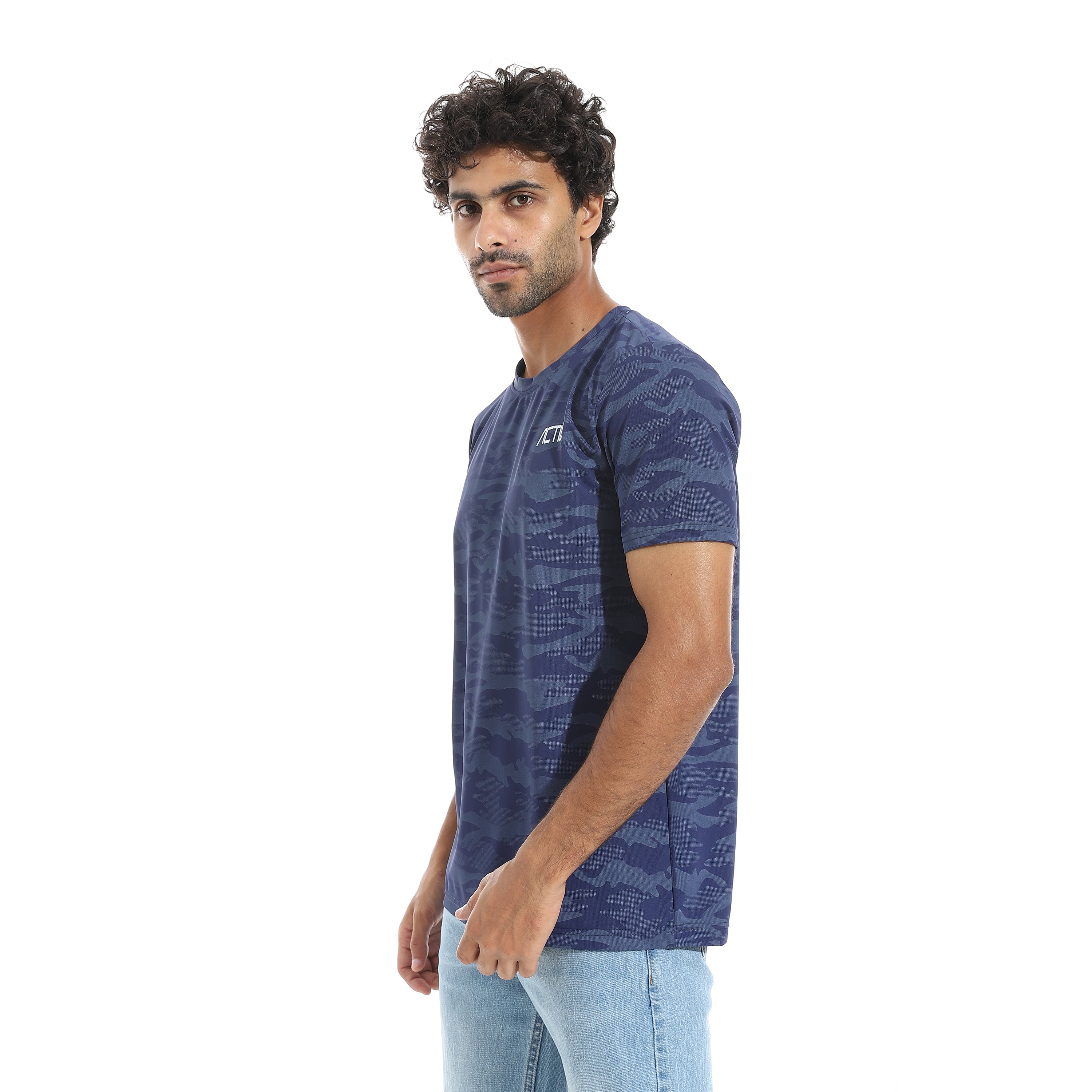 ACTIV MEN'S O T-SHIRT - NAVY