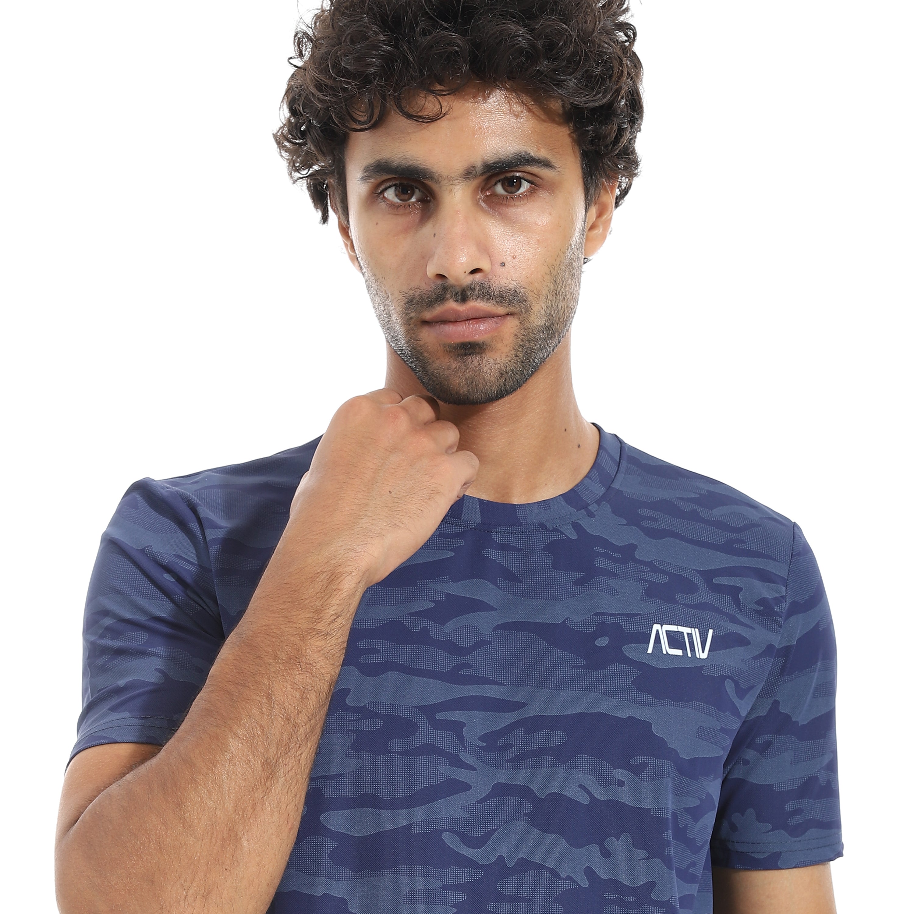 ACTIV MEN'S O T-SHIRT - NAVY