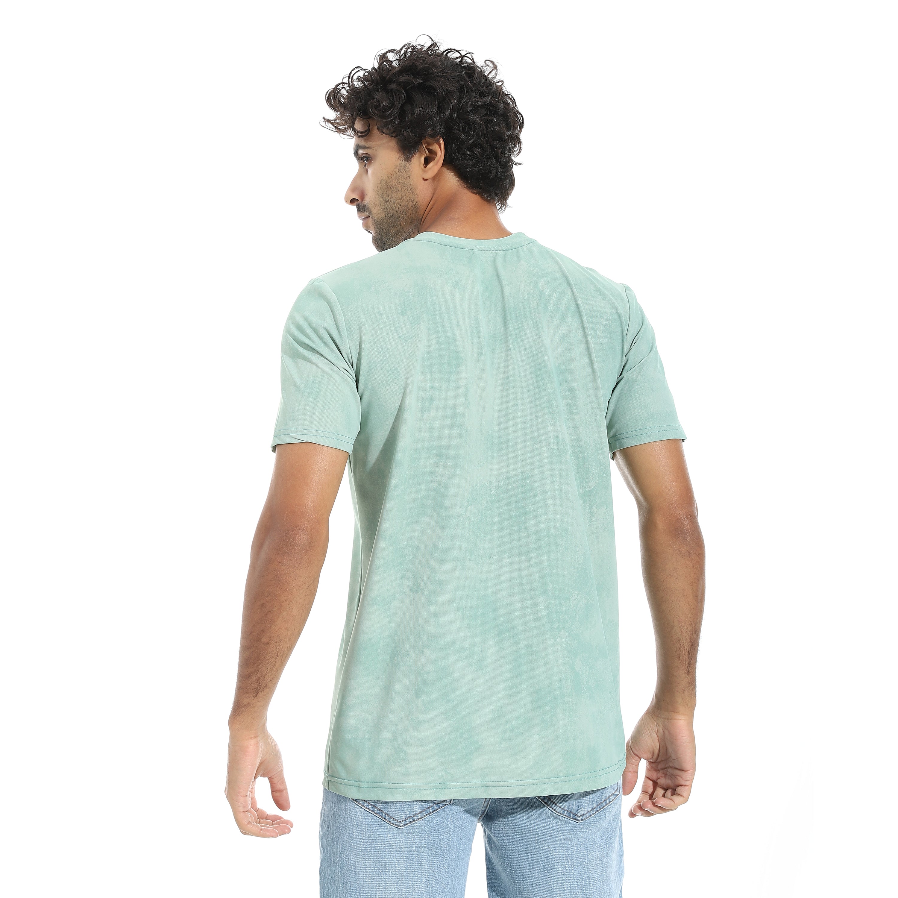 ACTIV MEN'S O T-SHIRT - MINT GRN