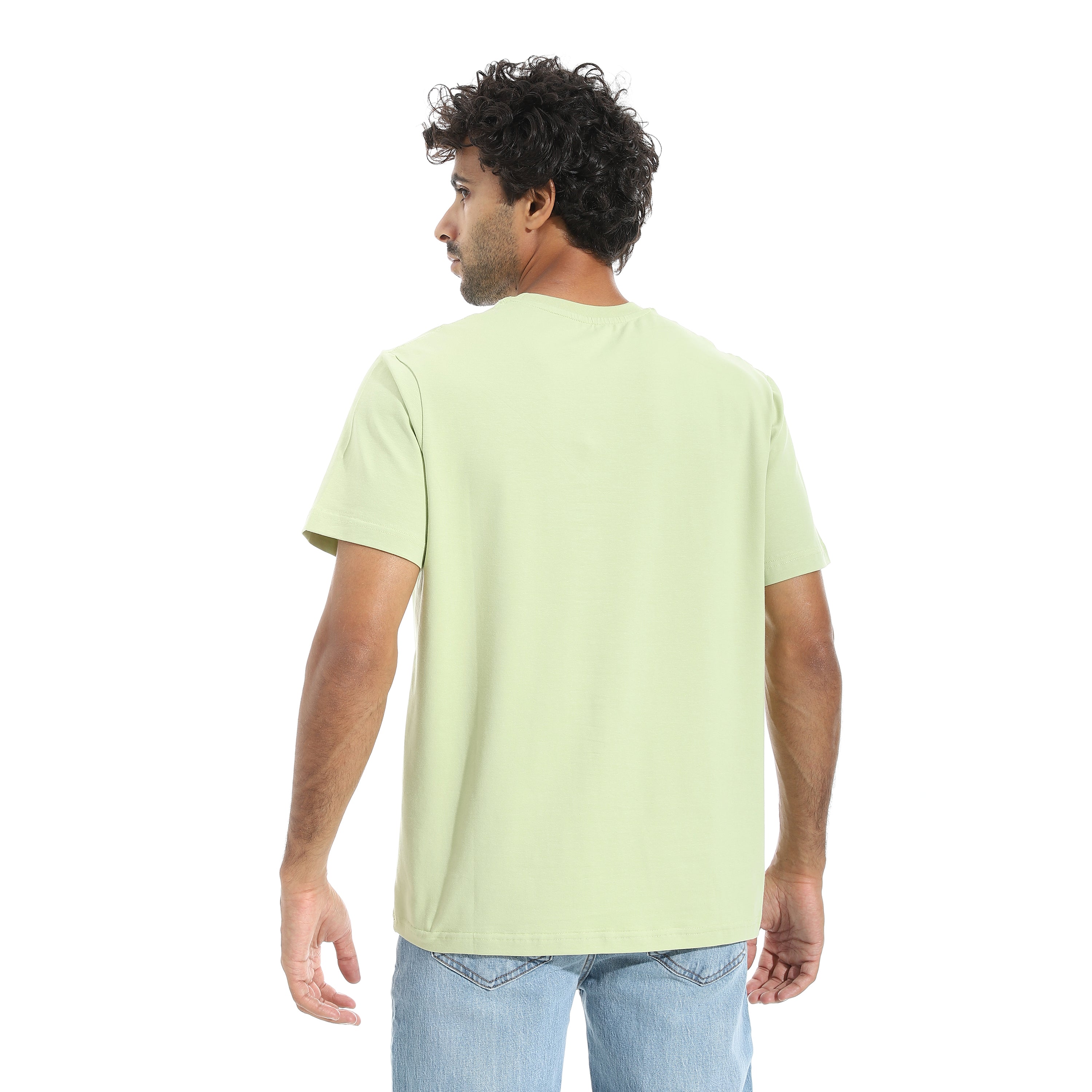 ACTIV MENS PLAIN BASIC T-SHIRT - MINT