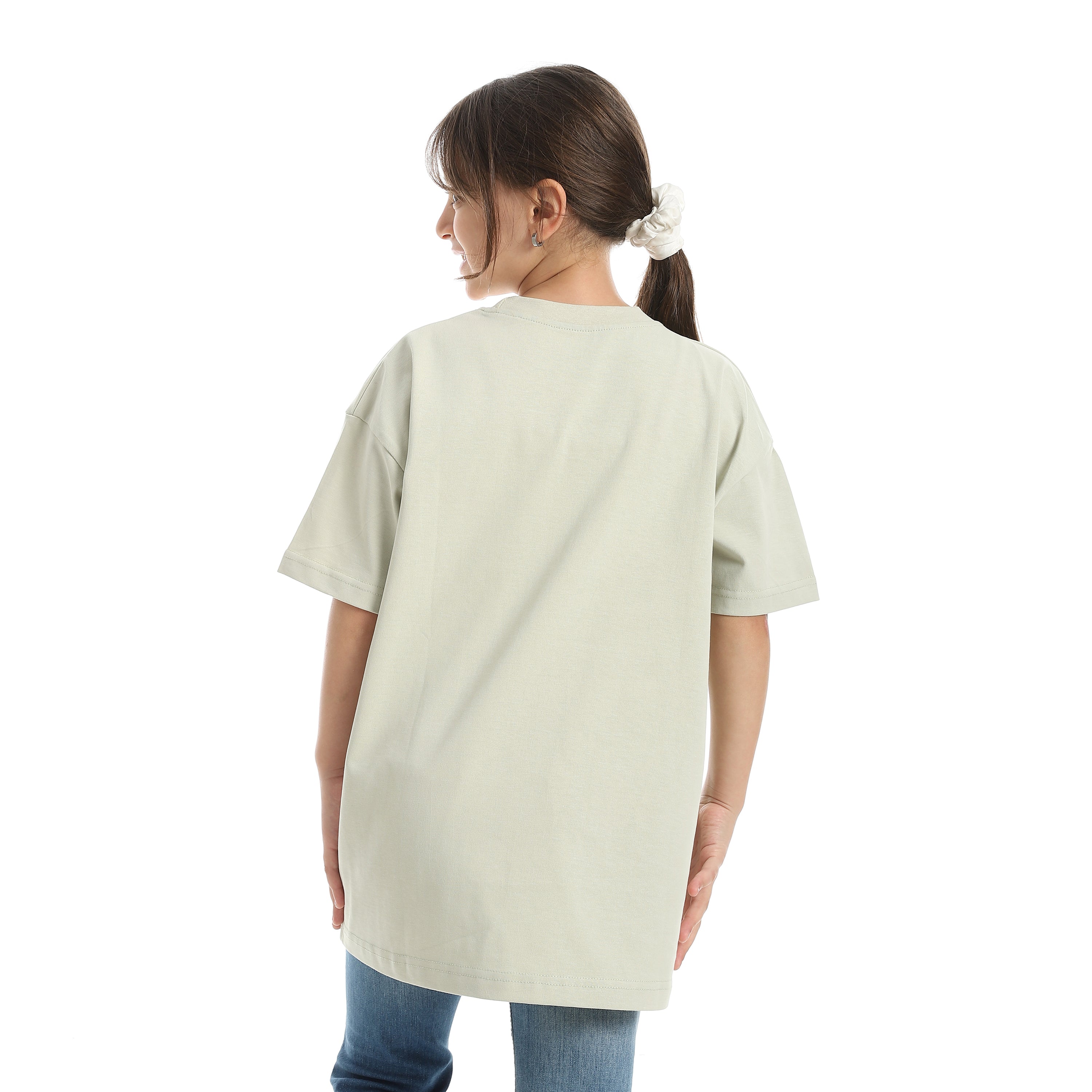 WI-FIND LOVE OVERSIZED T-SHIRT - MINT