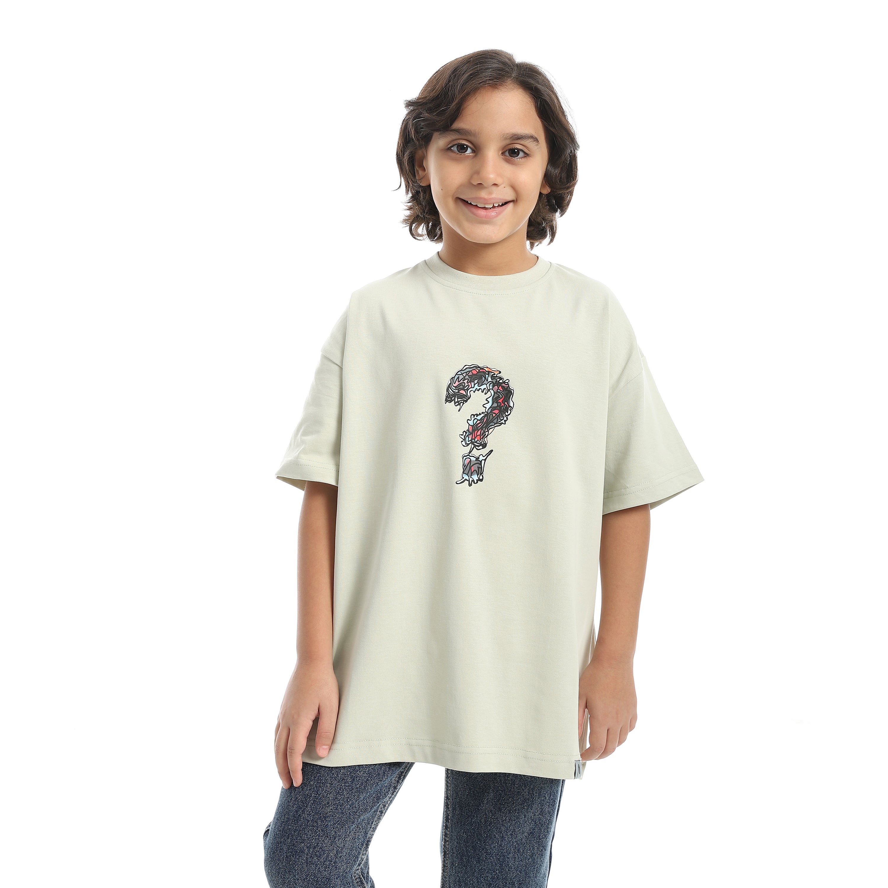 CURIOUS MIND OVERSIZED T-SHIRT - مينت