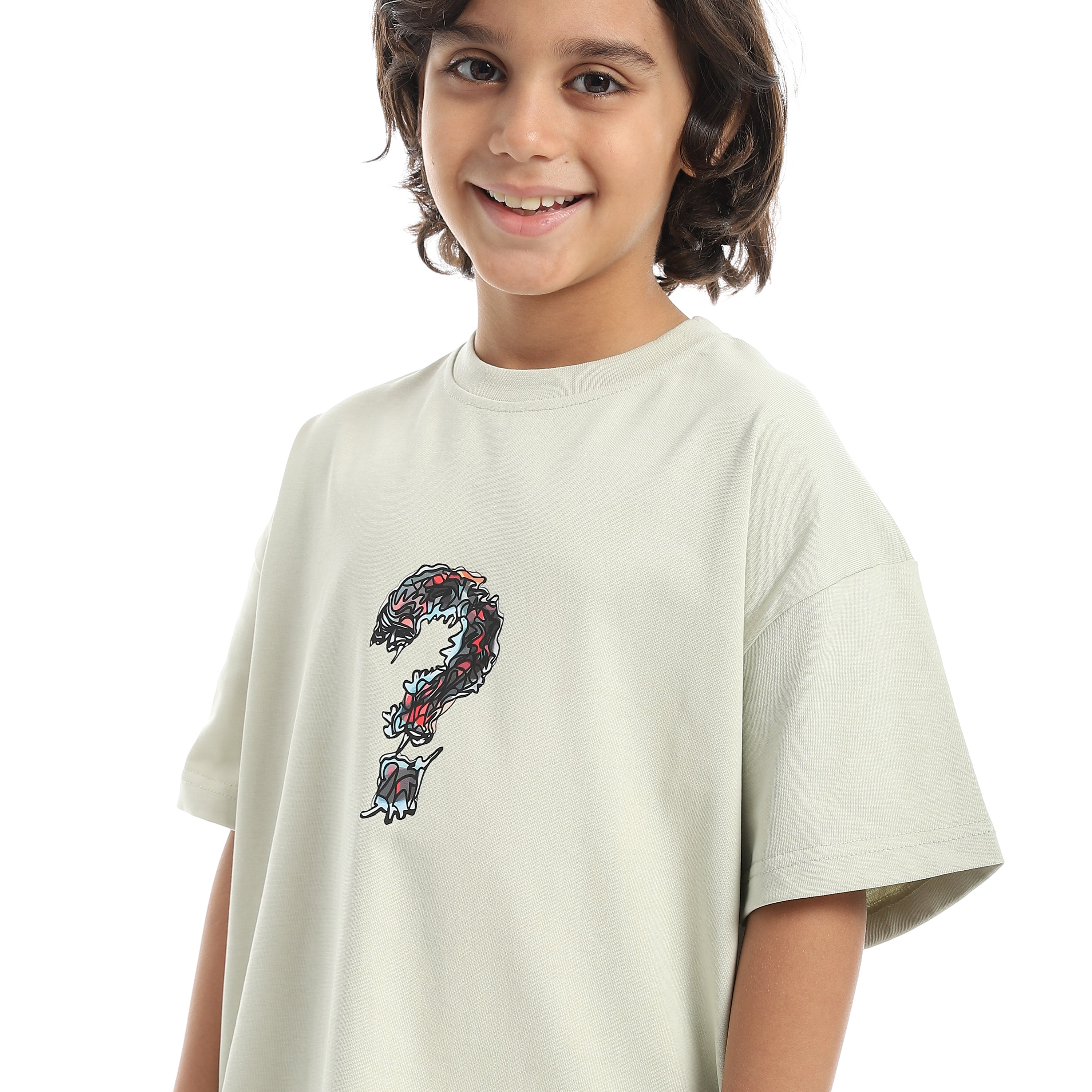 CURIOUS MIND OVERSIZED T-SHIRT - مينت
