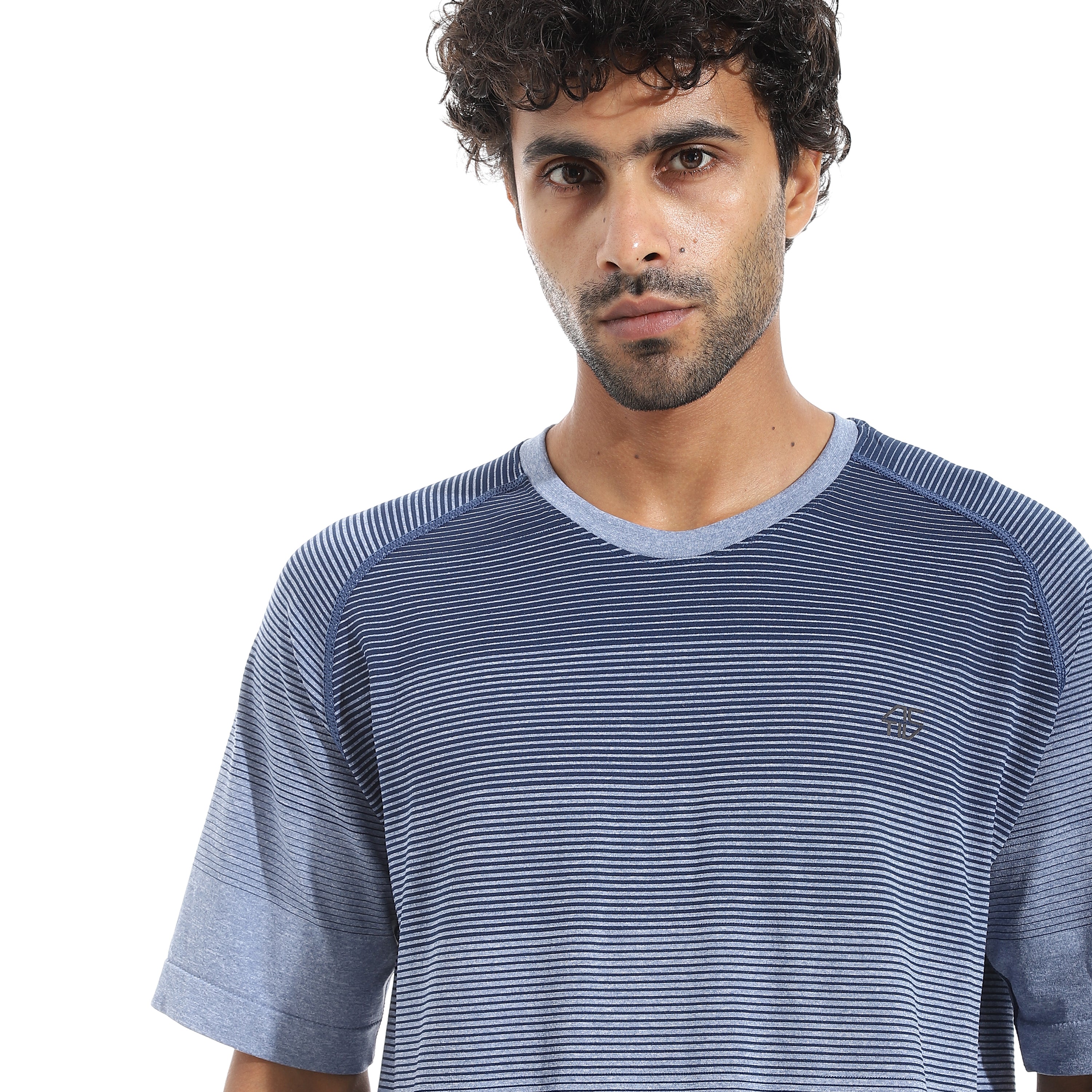 ACTIV MEN'S BASIC T-SHIRT - NVY*INDG