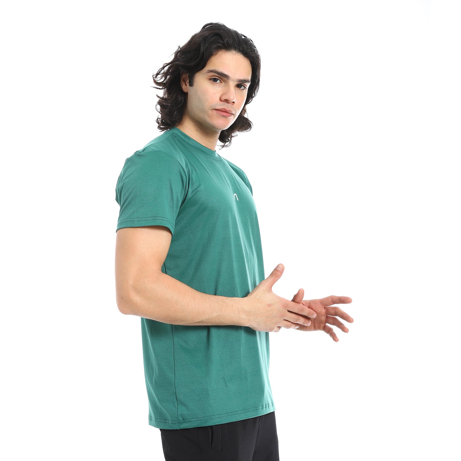 MEN'S ENERGY FLOW TRAINING TOP - GREEN