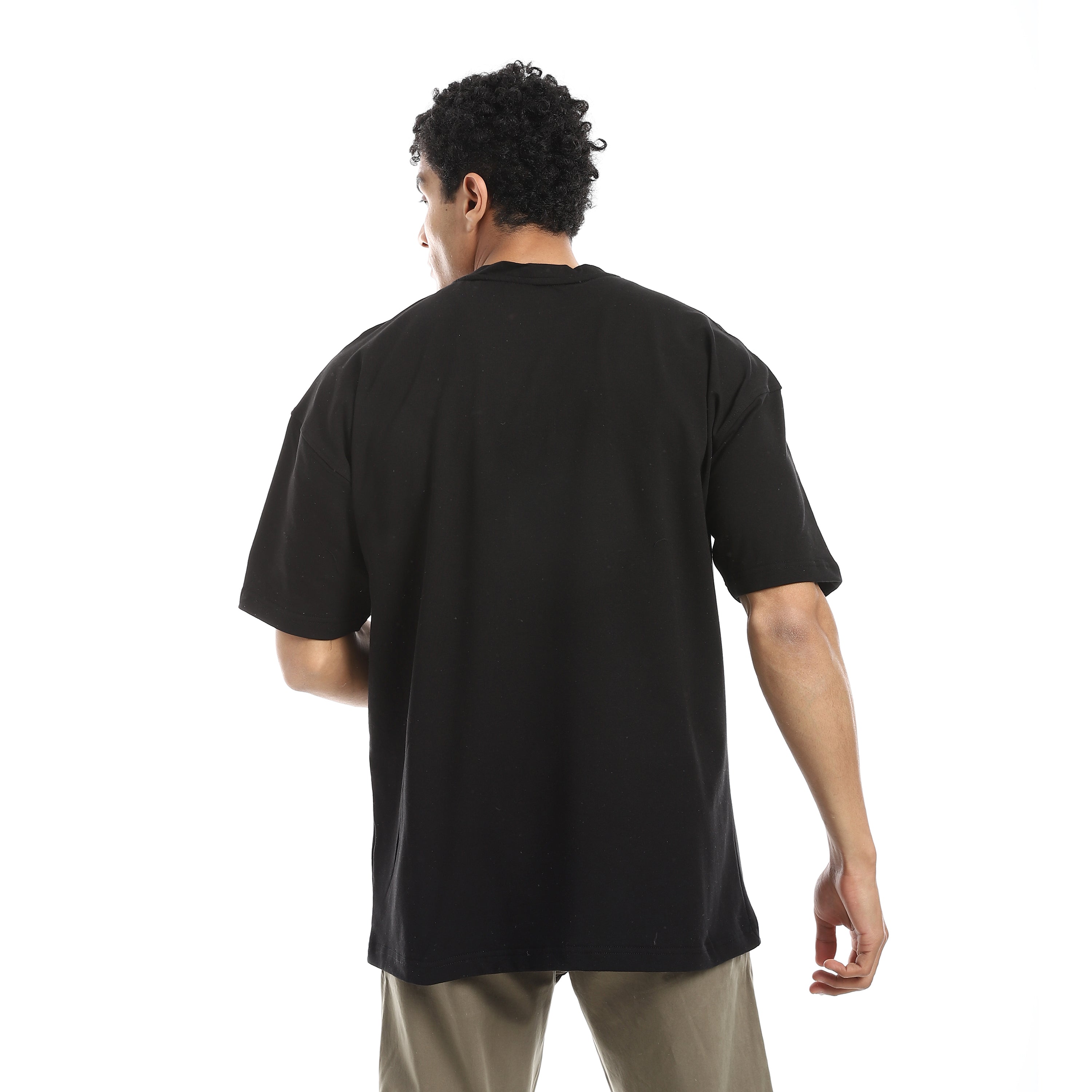 VINTAGE STRIKE OVERSIZE TSHIRT - BLACK