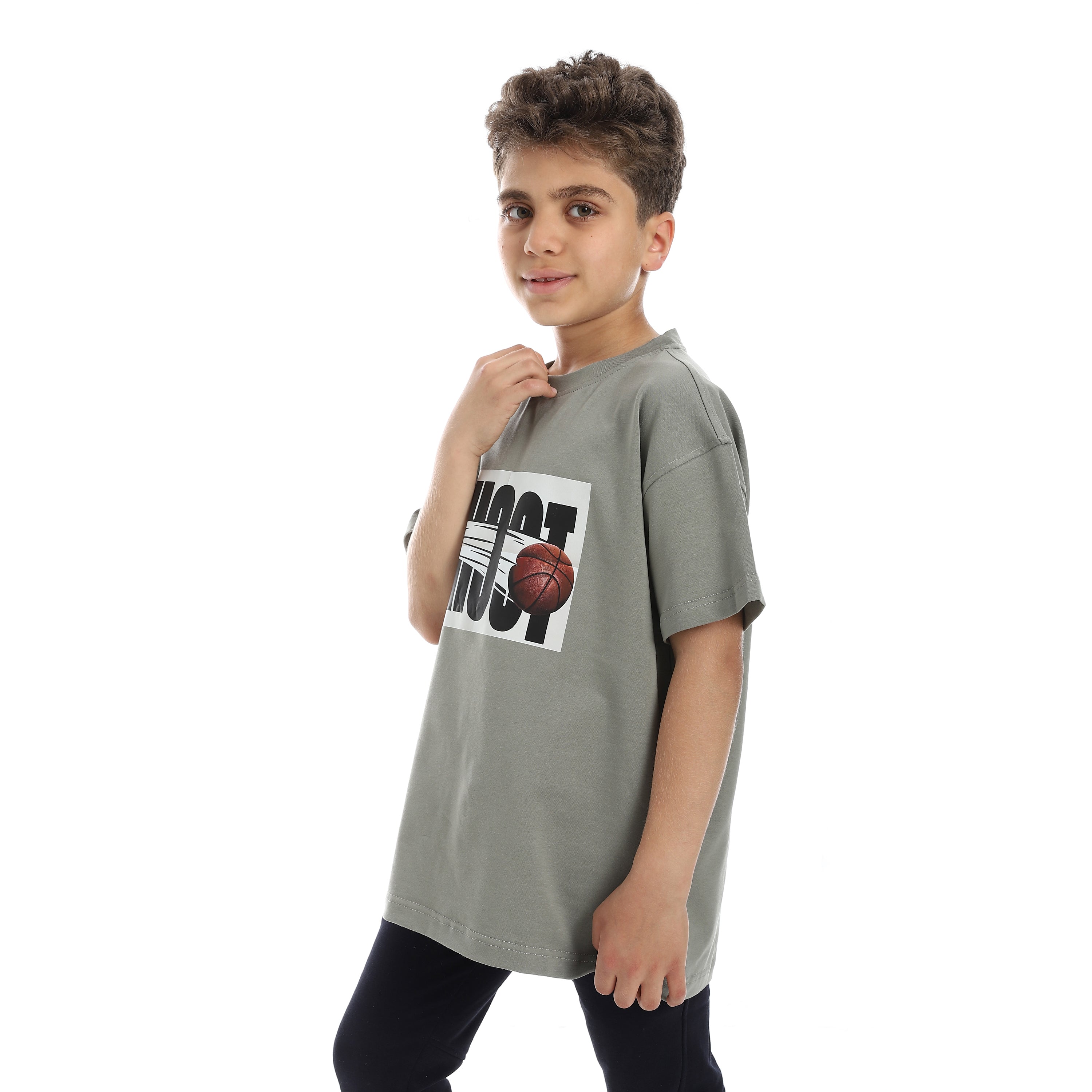 SHOOT OVERSIZED T-SHIRT - GREY