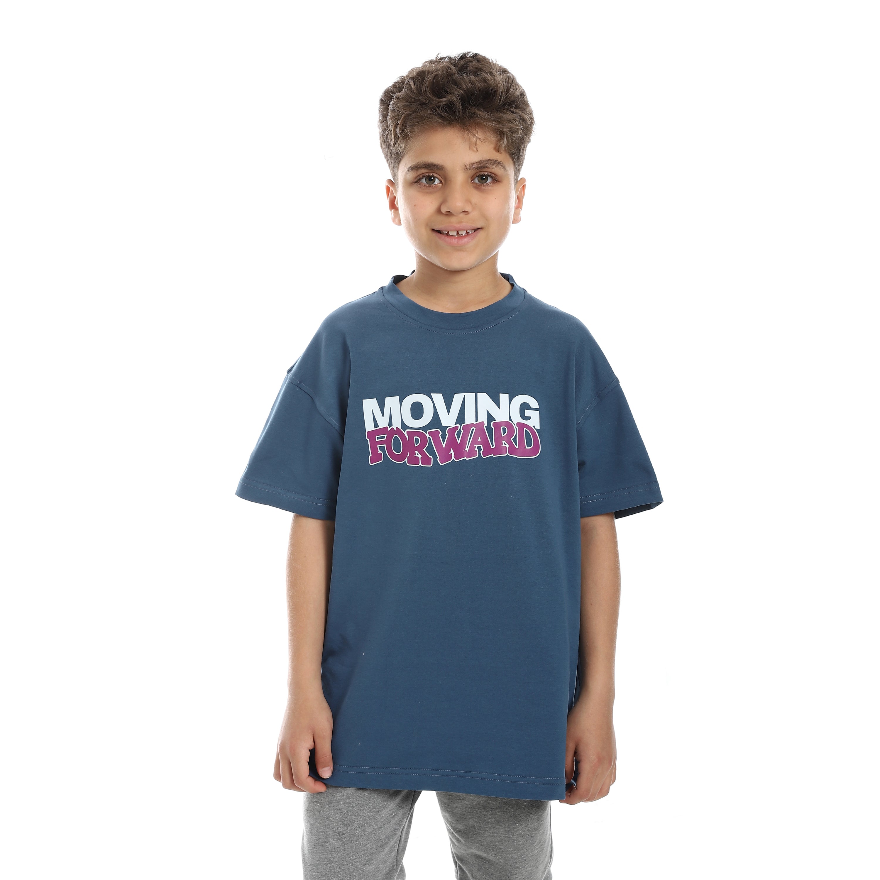MOVING FORWARD OVERSIZE TSHIRT - PETROL