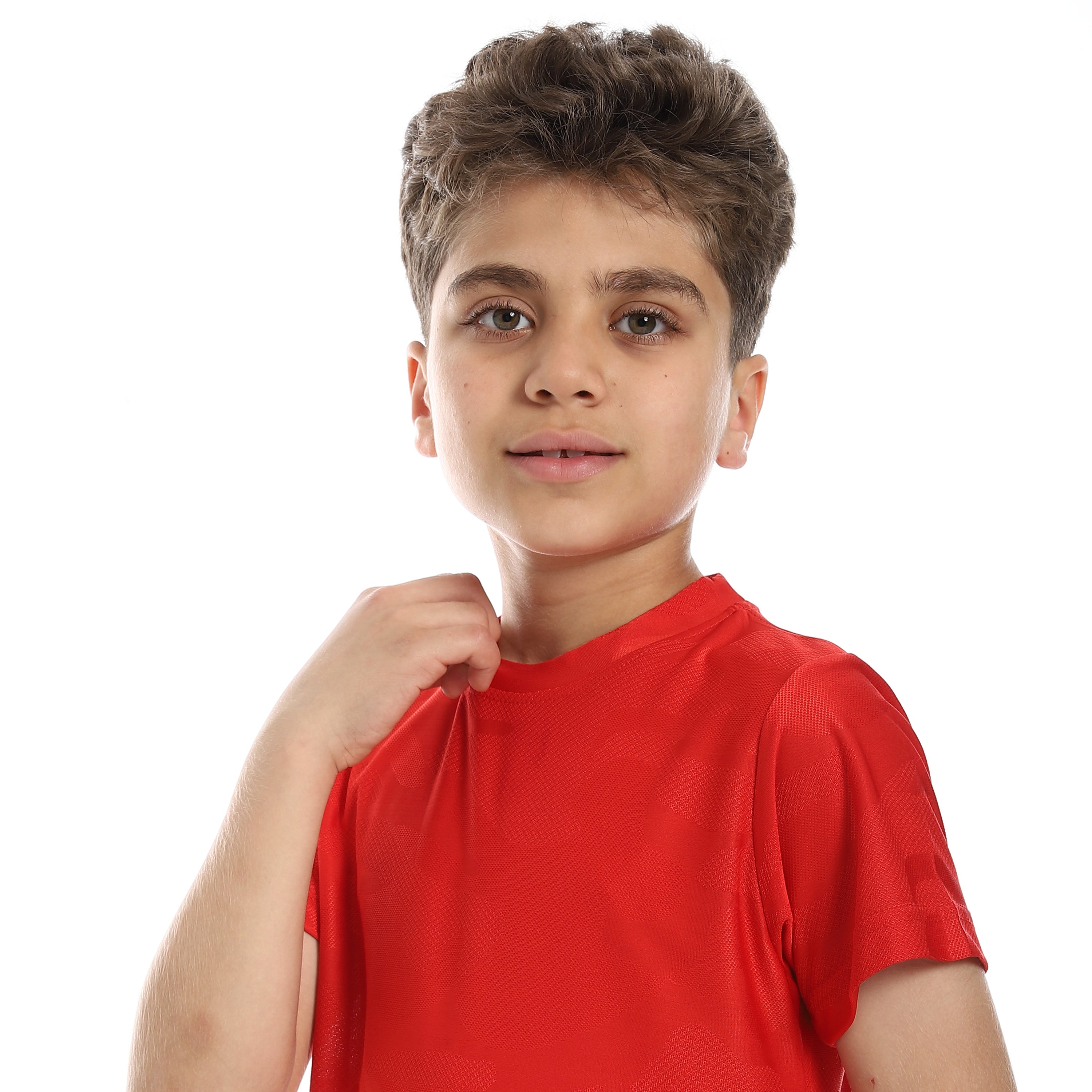 تي شيرت اكتف اولادي - احمر