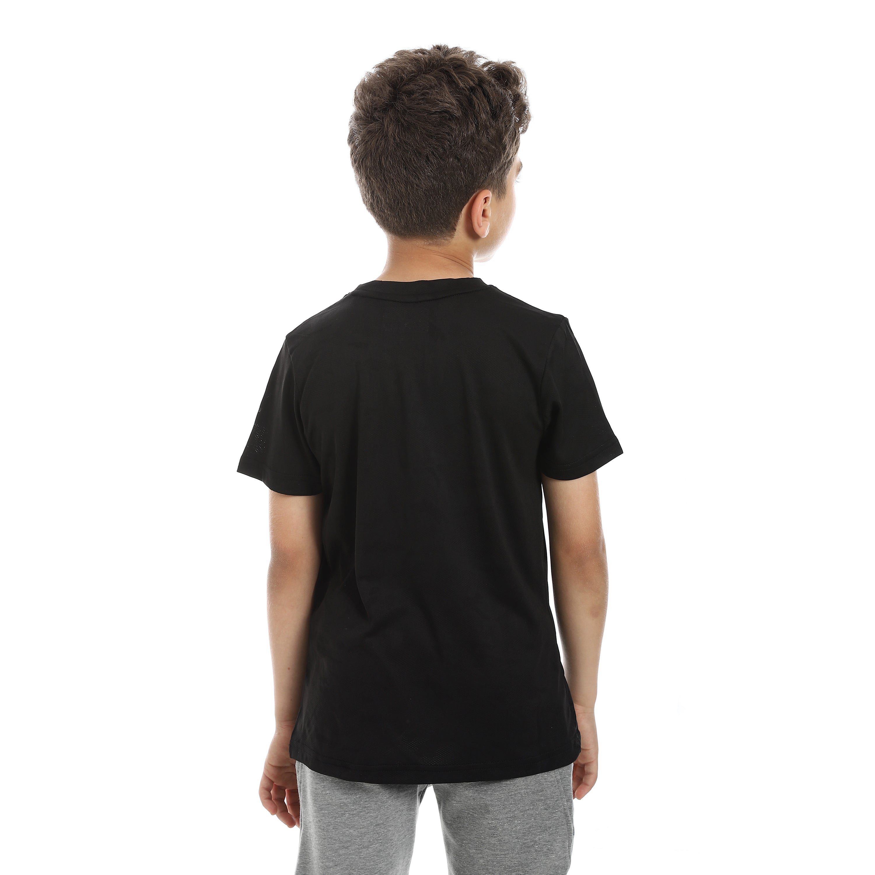 BOYS FADEDCAMO TRAINING TSHIRT - BLACK